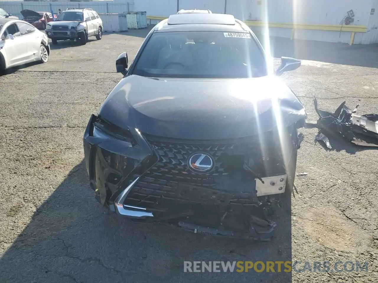 5 Photograph of a damaged car JTHP9JBH4L2025441 LEXUS UX 250H 2020