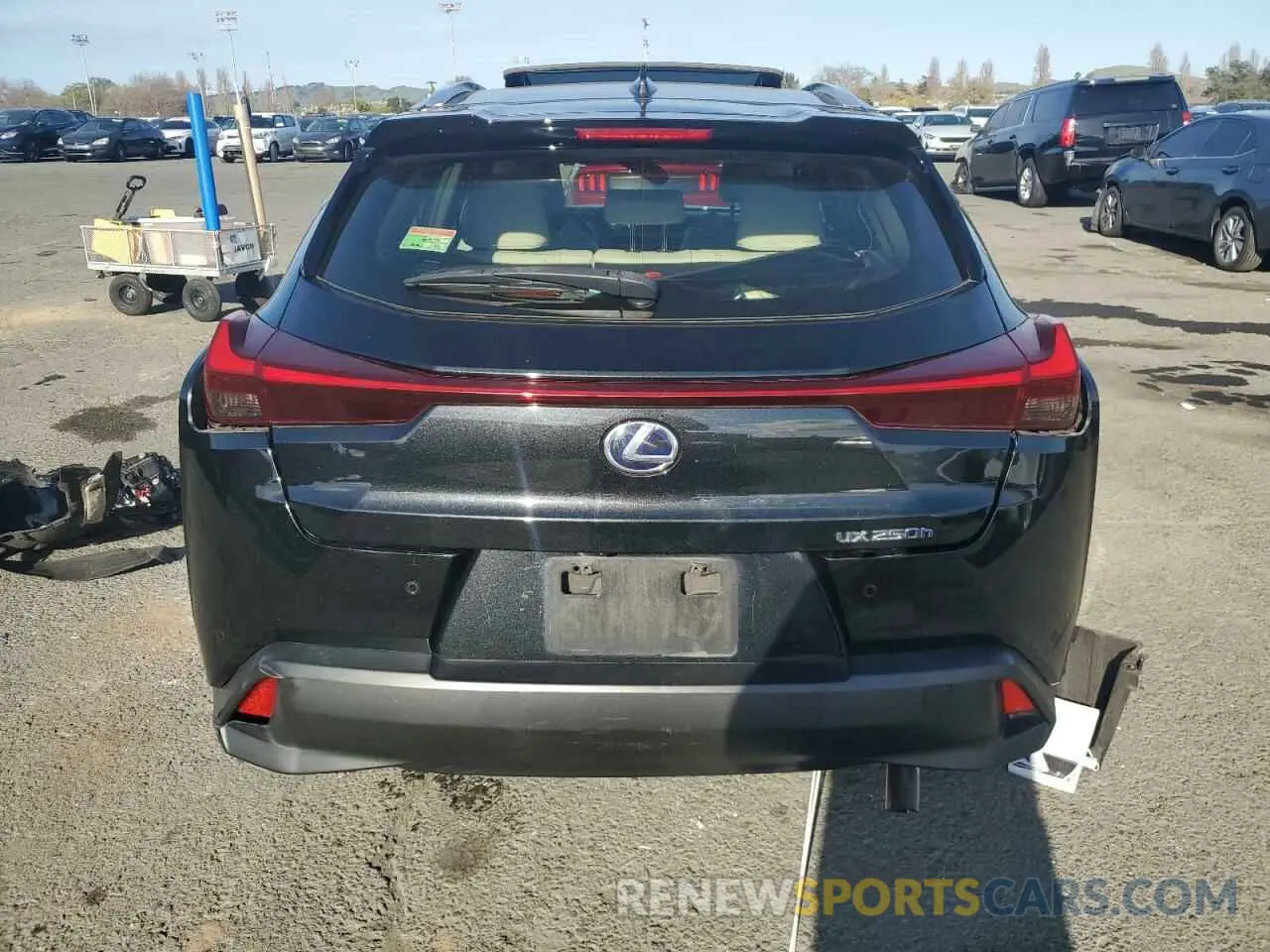 6 Photograph of a damaged car JTHP9JBH4L2025441 LEXUS UX 250H 2020