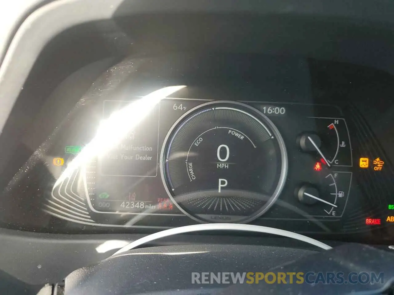 9 Photograph of a damaged car JTHP9JBH4L2025441 LEXUS UX 250H 2020