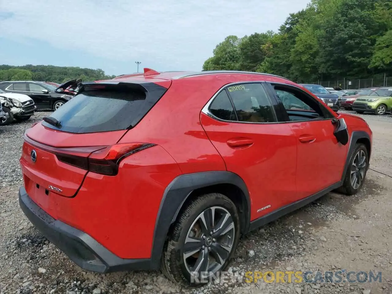 3 Photograph of a damaged car JTHP9JBH5L2021236 LEXUS UX 250H 2020