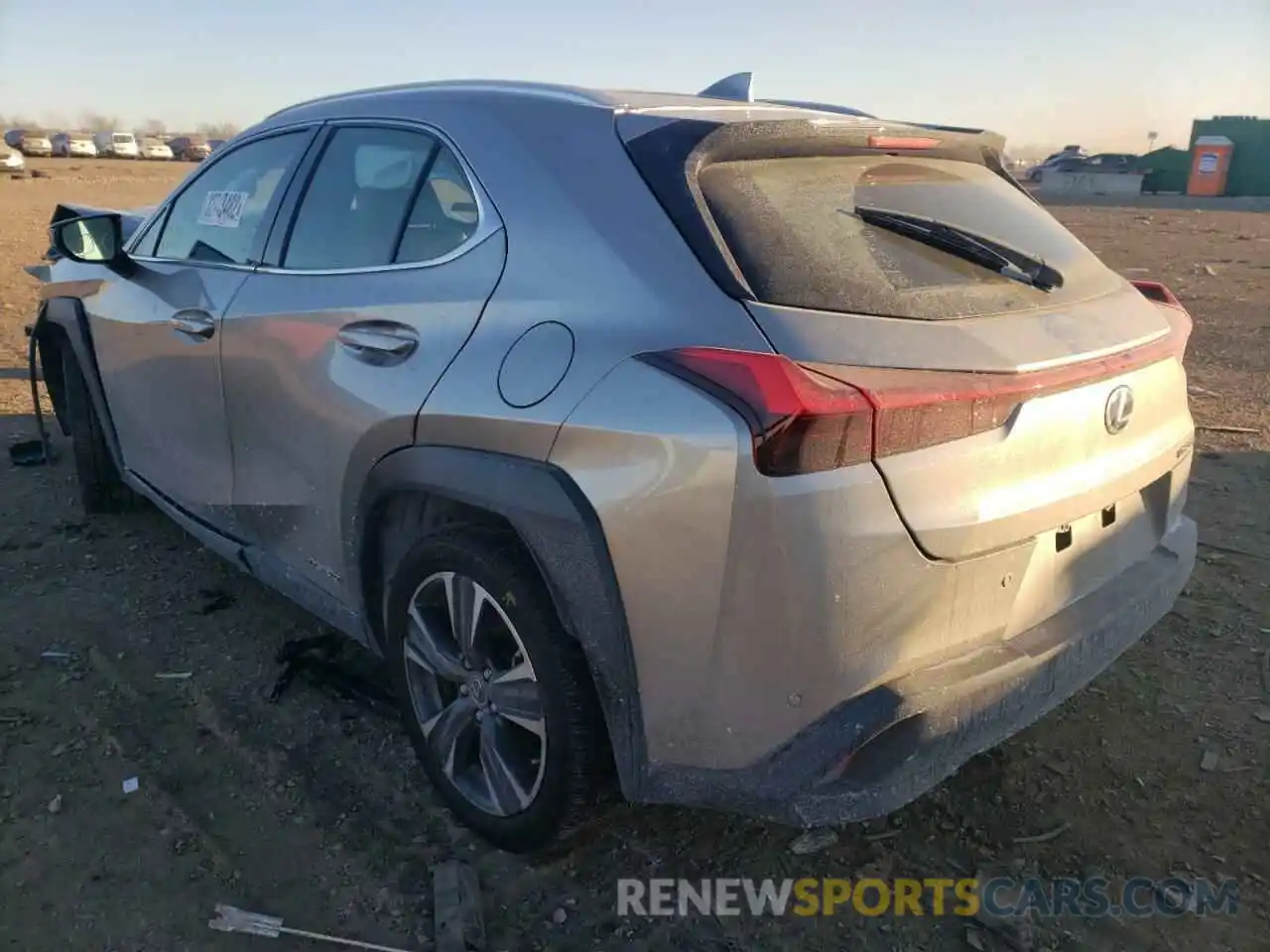 3 Photograph of a damaged car JTHP9JBH5L2031328 LEXUS UX 250H 2020