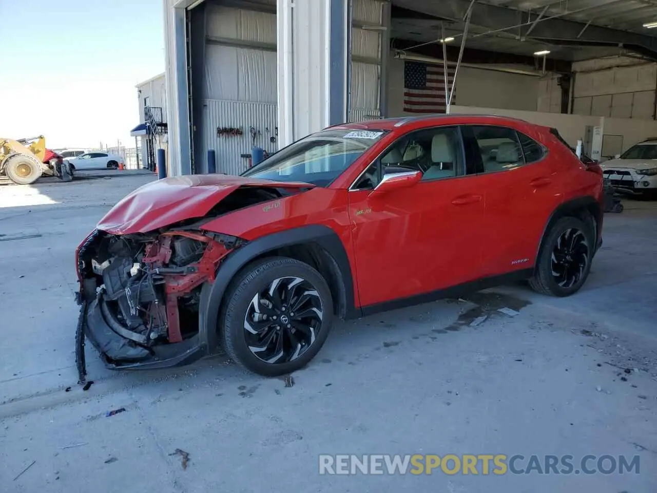 1 Photograph of a damaged car JTHP9JBH5L2034147 LEXUS UX 250H 2020