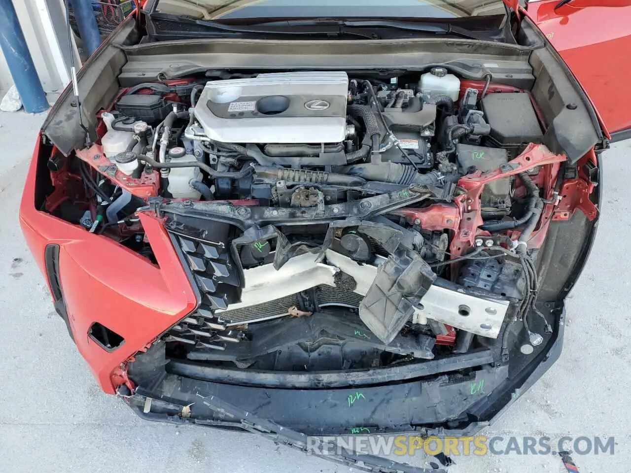 12 Photograph of a damaged car JTHP9JBH5L2034147 LEXUS UX 250H 2020