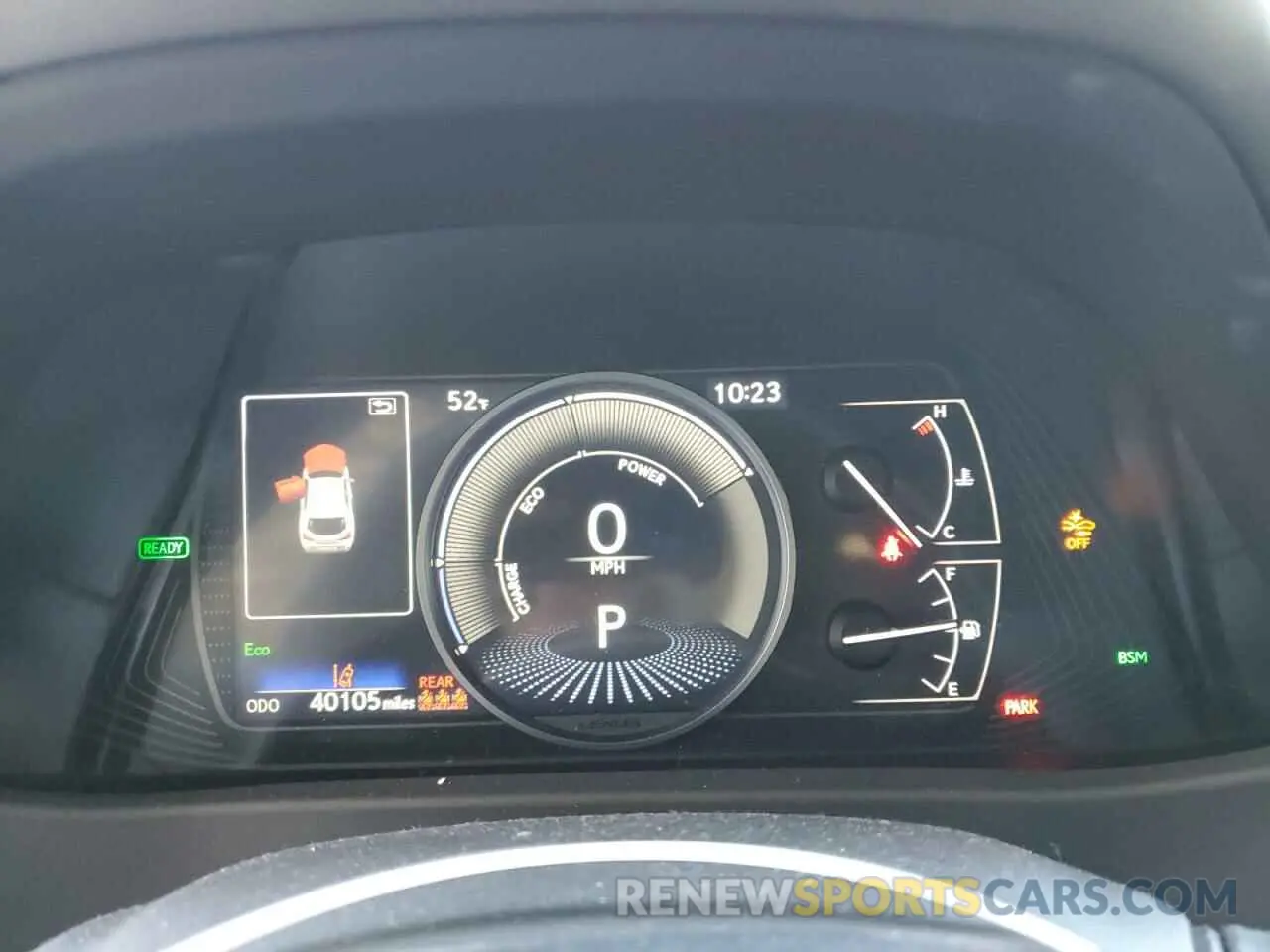9 Photograph of a damaged car JTHP9JBH5L2034147 LEXUS UX 250H 2020