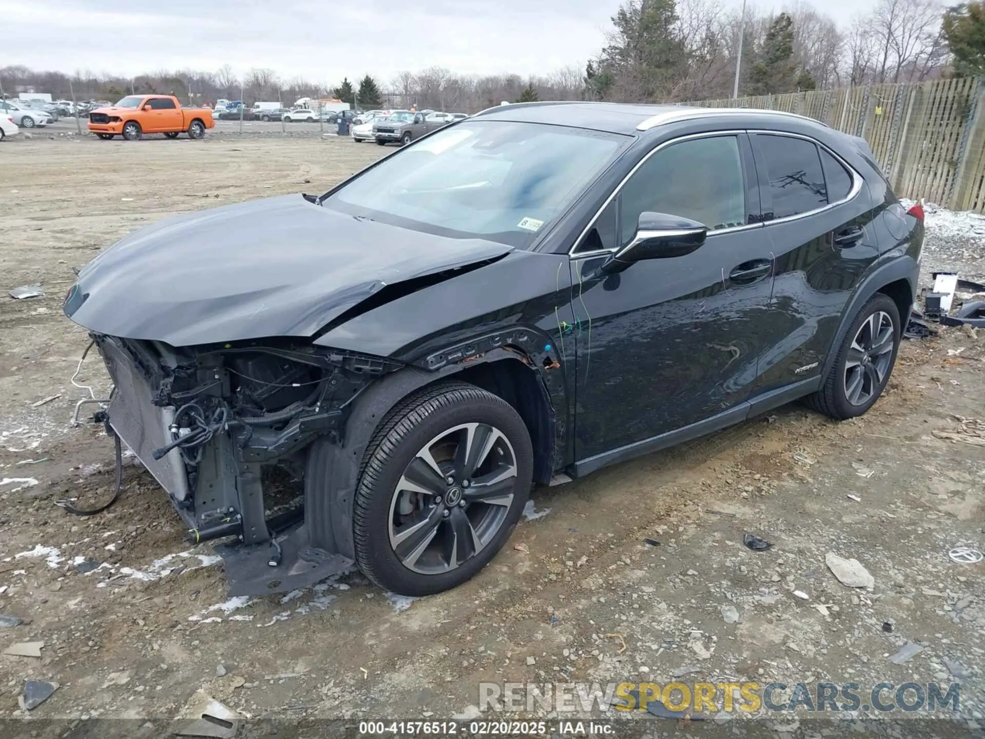 2 Photograph of a damaged car JTHP9JBH6L2027045 LEXUS UX 250H 2020