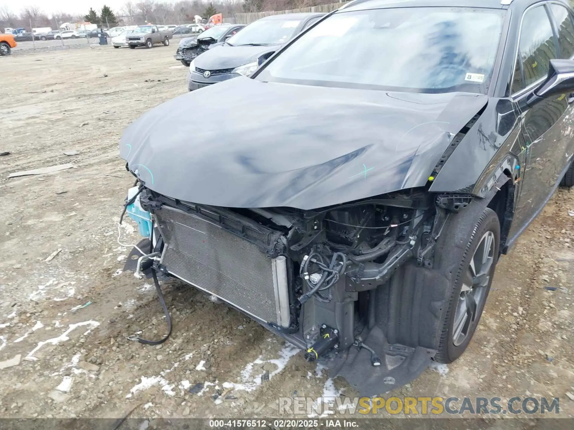 6 Photograph of a damaged car JTHP9JBH6L2027045 LEXUS UX 250H 2020