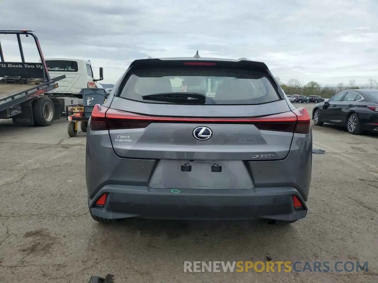 6 Photograph of a damaged car JTHP9JBH6L2028728 LEXUS UX 250H 2020