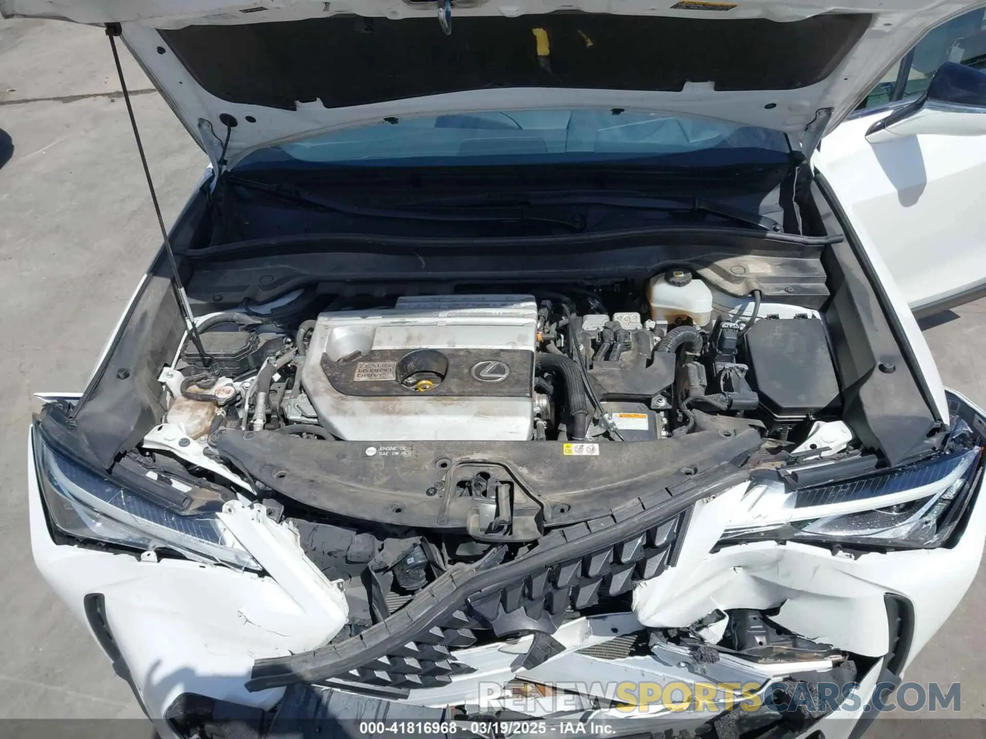10 Photograph of a damaged car JTHP9JBH6L2031919 LEXUS UX 250H 2020
