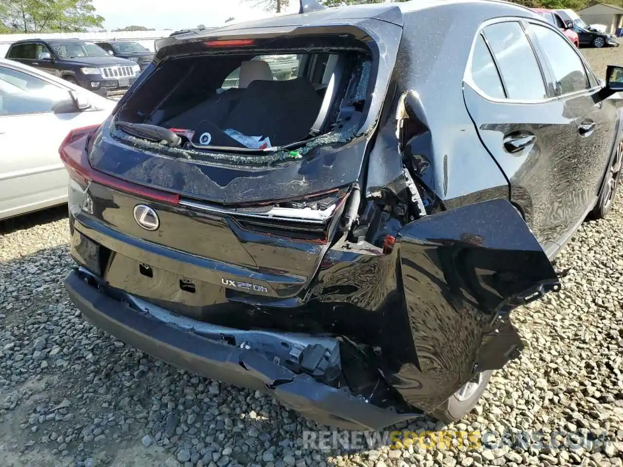 9 Photograph of a damaged car JTHP9JBH6L2034044 LEXUS UX 250H 2020