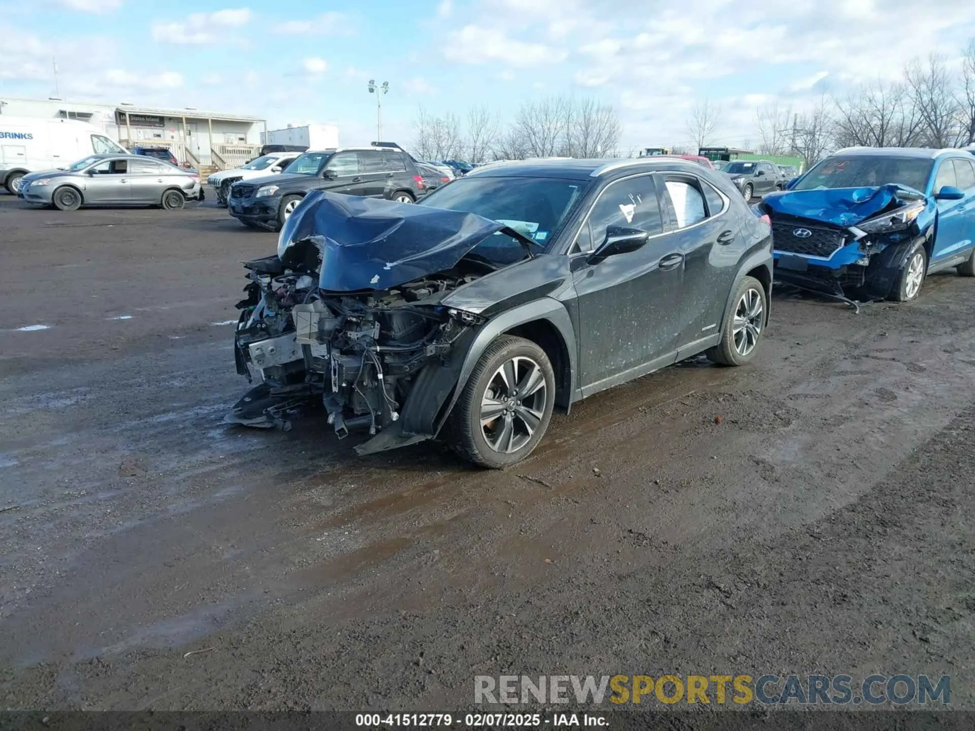 2 Photograph of a damaged car JTHP9JBH6L2034822 LEXUS UX 250H 2020