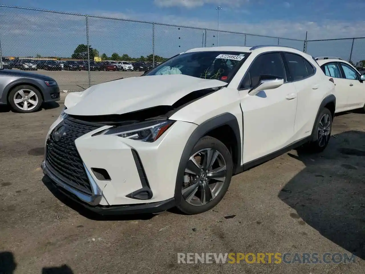 2 Photograph of a damaged car JTHP9JBH6L2035937 LEXUS UX 250H 2020