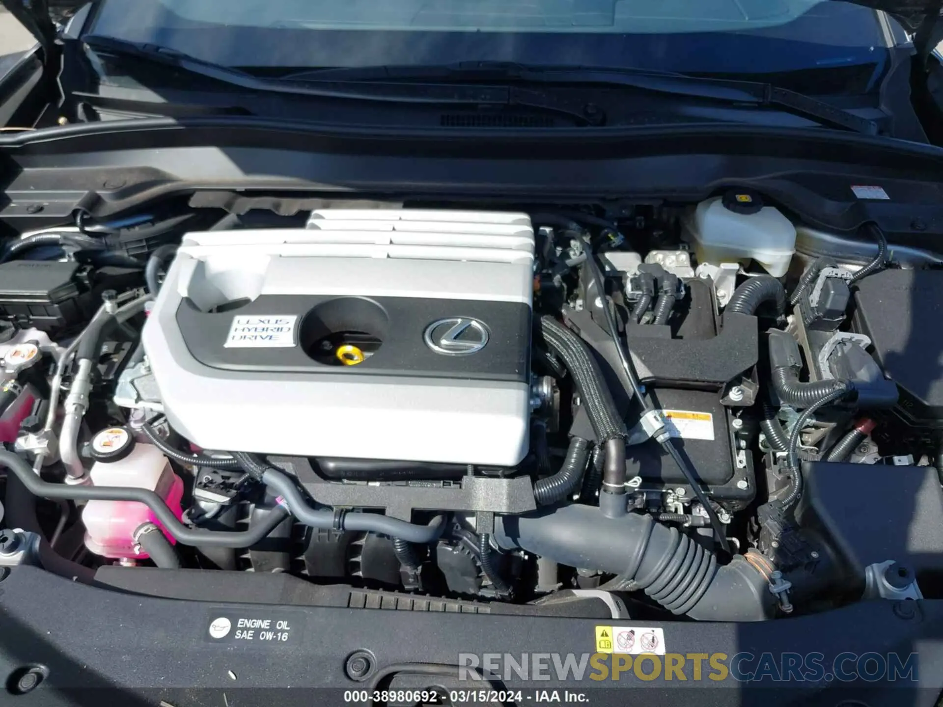 10 Photograph of a damaged car JTHP9JBH7L2022517 LEXUS UX 250H 2020