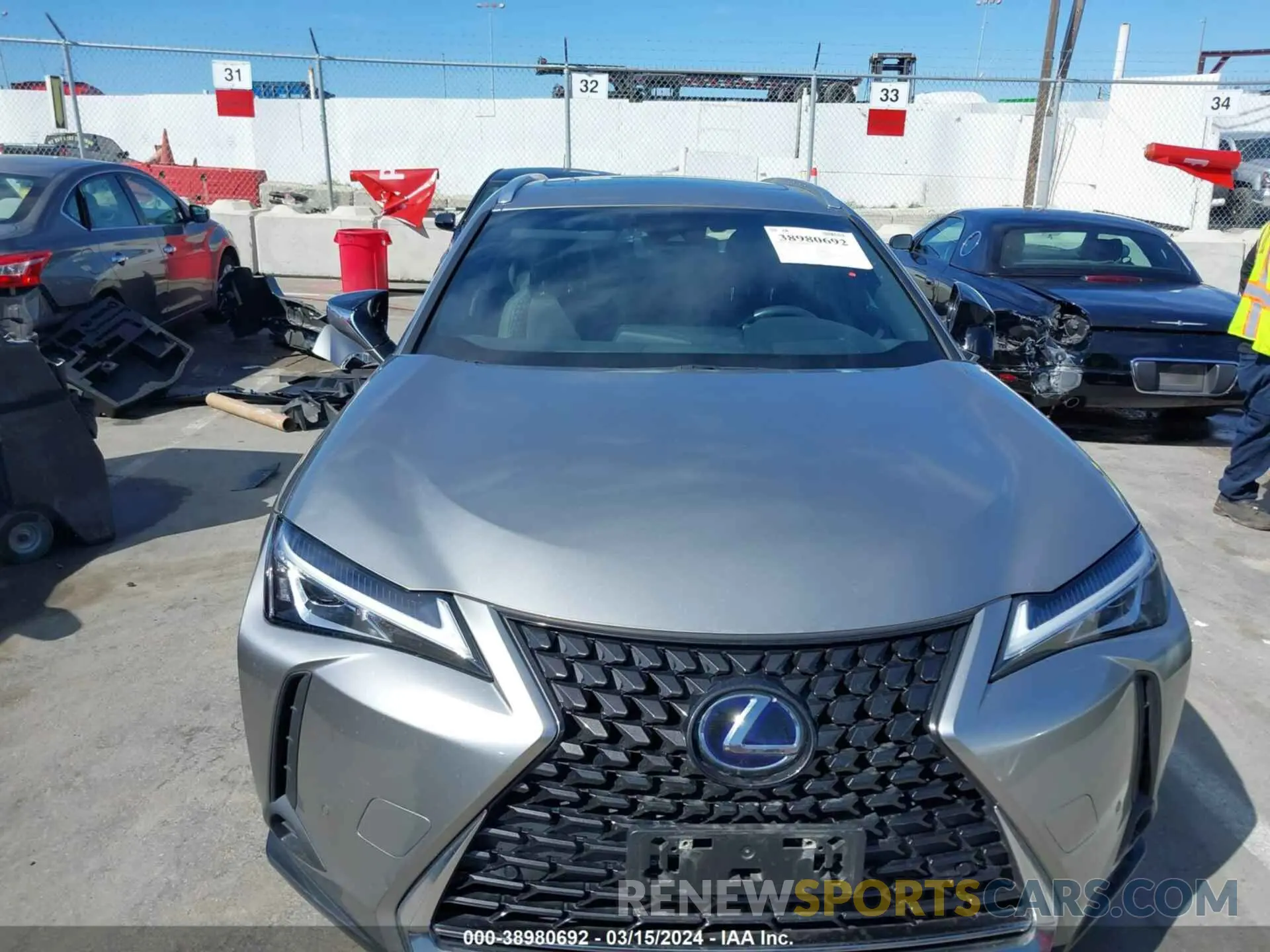 13 Photograph of a damaged car JTHP9JBH7L2022517 LEXUS UX 250H 2020