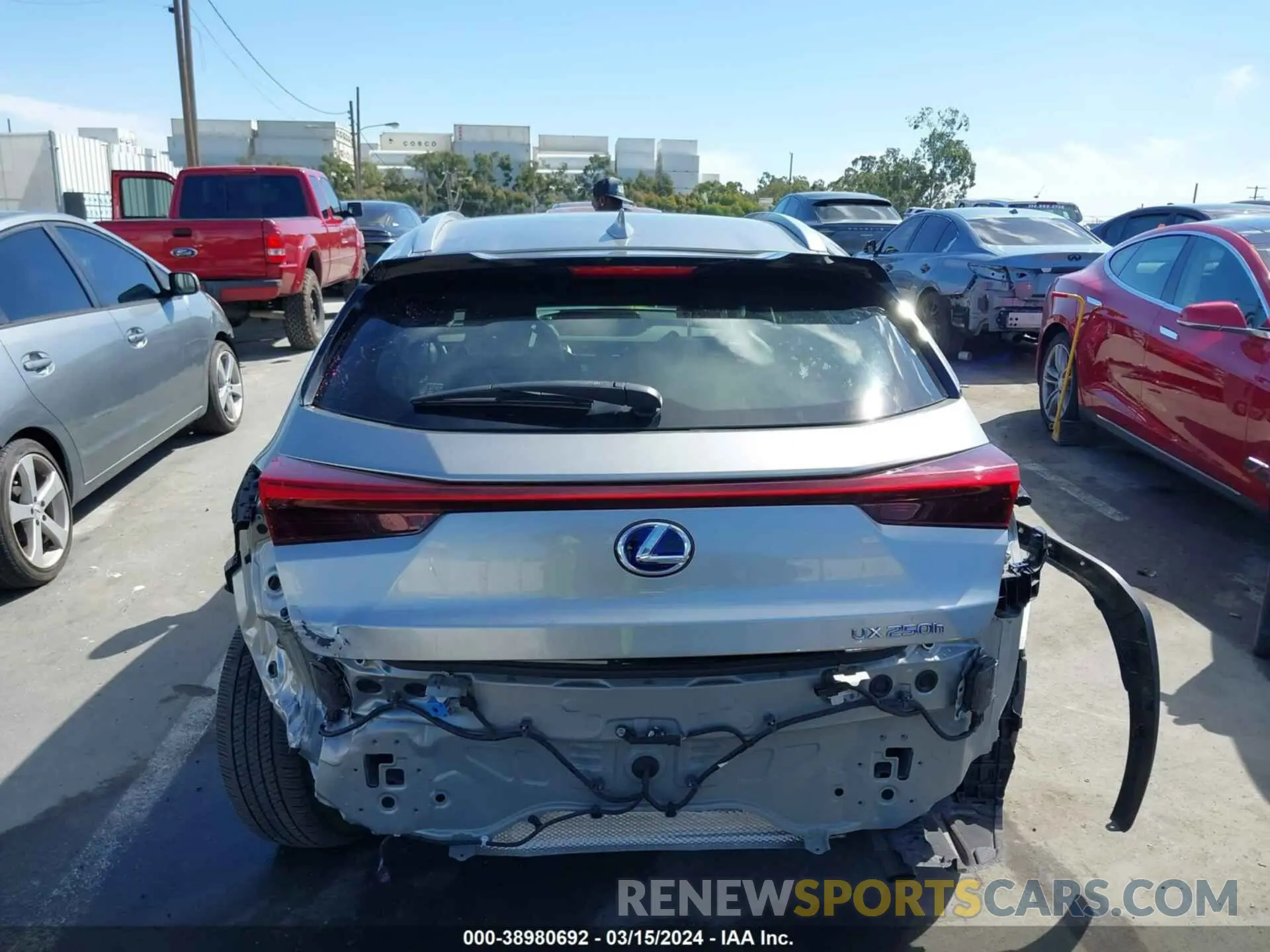17 Photograph of a damaged car JTHP9JBH7L2022517 LEXUS UX 250H 2020