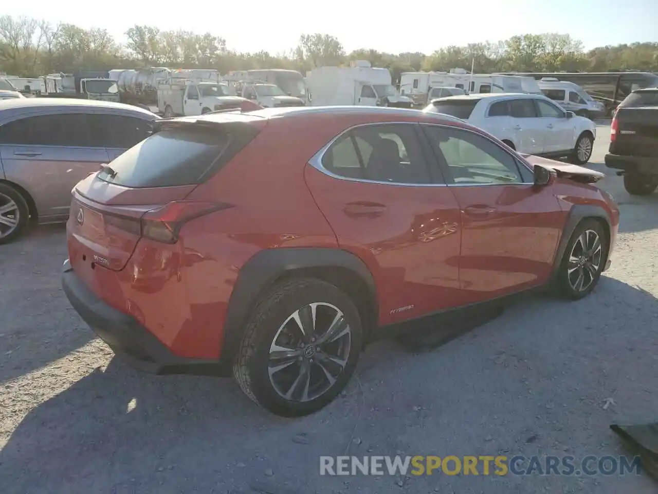 3 Photograph of a damaged car JTHP9JBH7L2030777 LEXUS UX 250H 2020