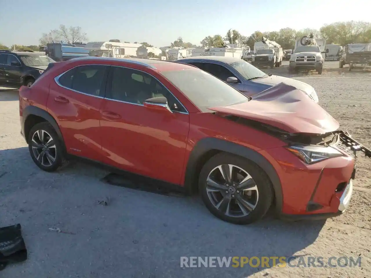 4 Photograph of a damaged car JTHP9JBH7L2030777 LEXUS UX 250H 2020