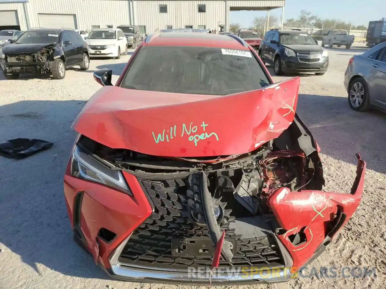 5 Photograph of a damaged car JTHP9JBH7L2030777 LEXUS UX 250H 2020