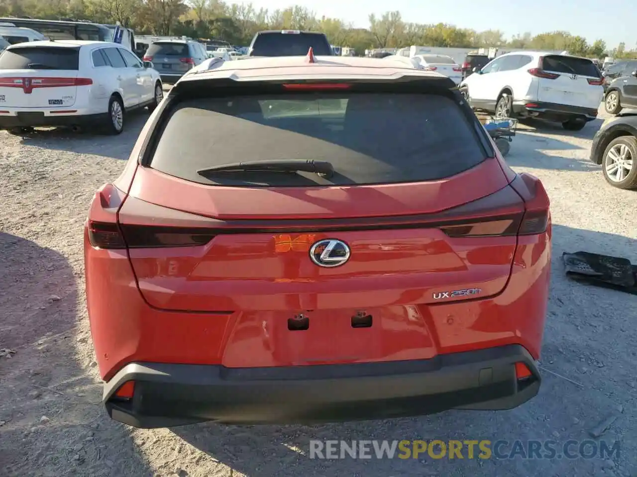 6 Photograph of a damaged car JTHP9JBH7L2030777 LEXUS UX 250H 2020