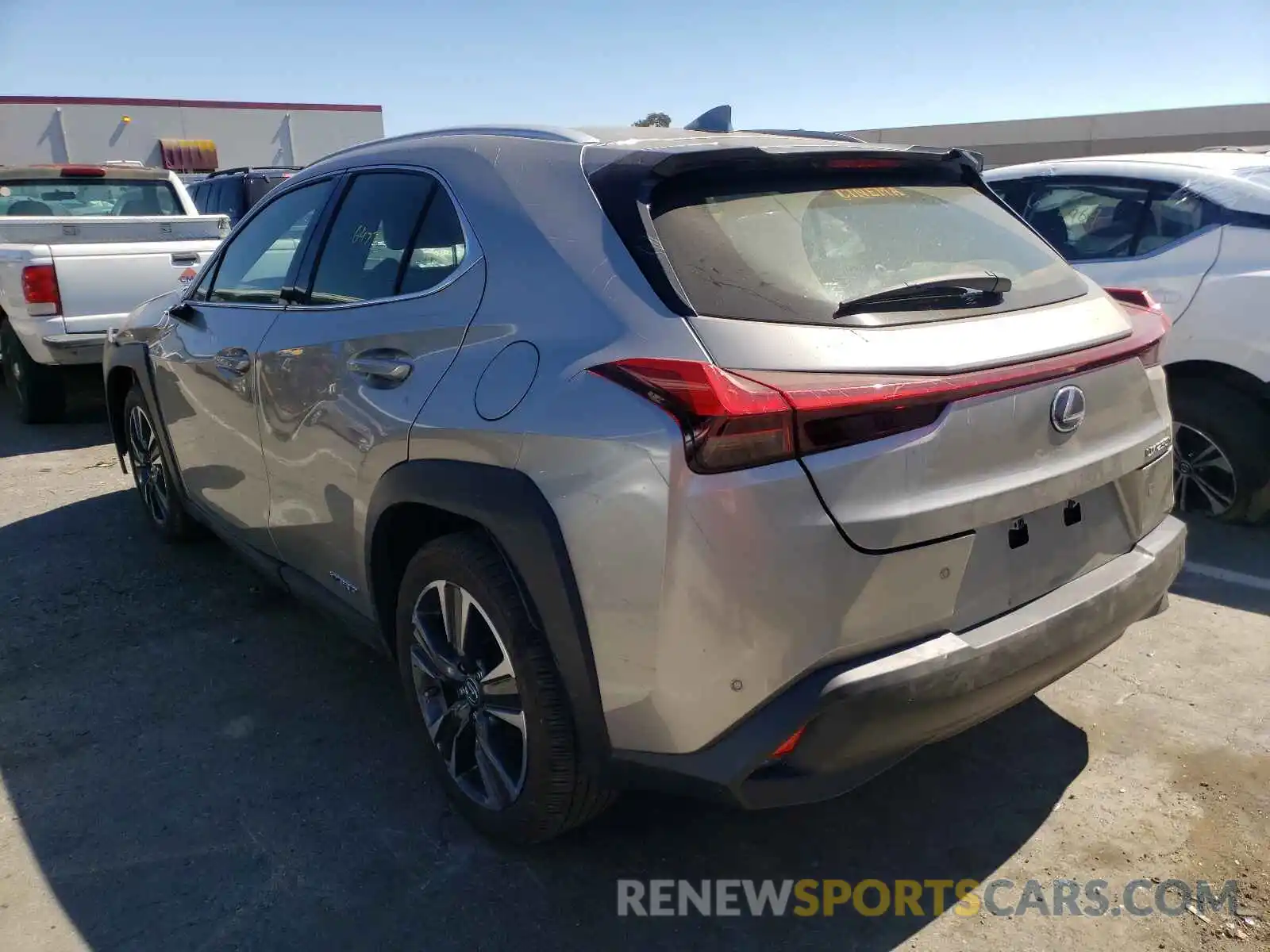 3 Photograph of a damaged car JTHP9JBH8L2020372 LEXUS UX 250H 2020