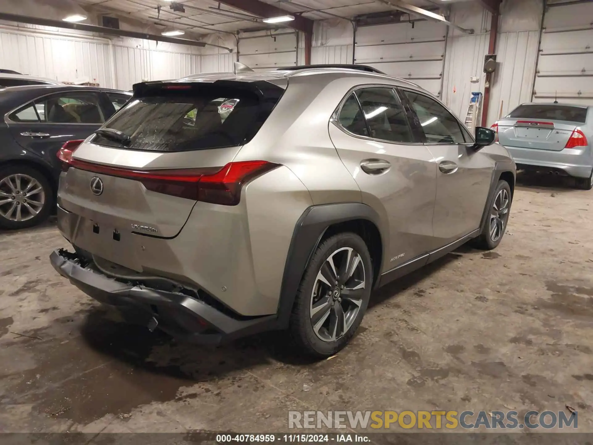 4 Photograph of a damaged car JTHP9JBH8L2024762 LEXUS UX 250H 2020