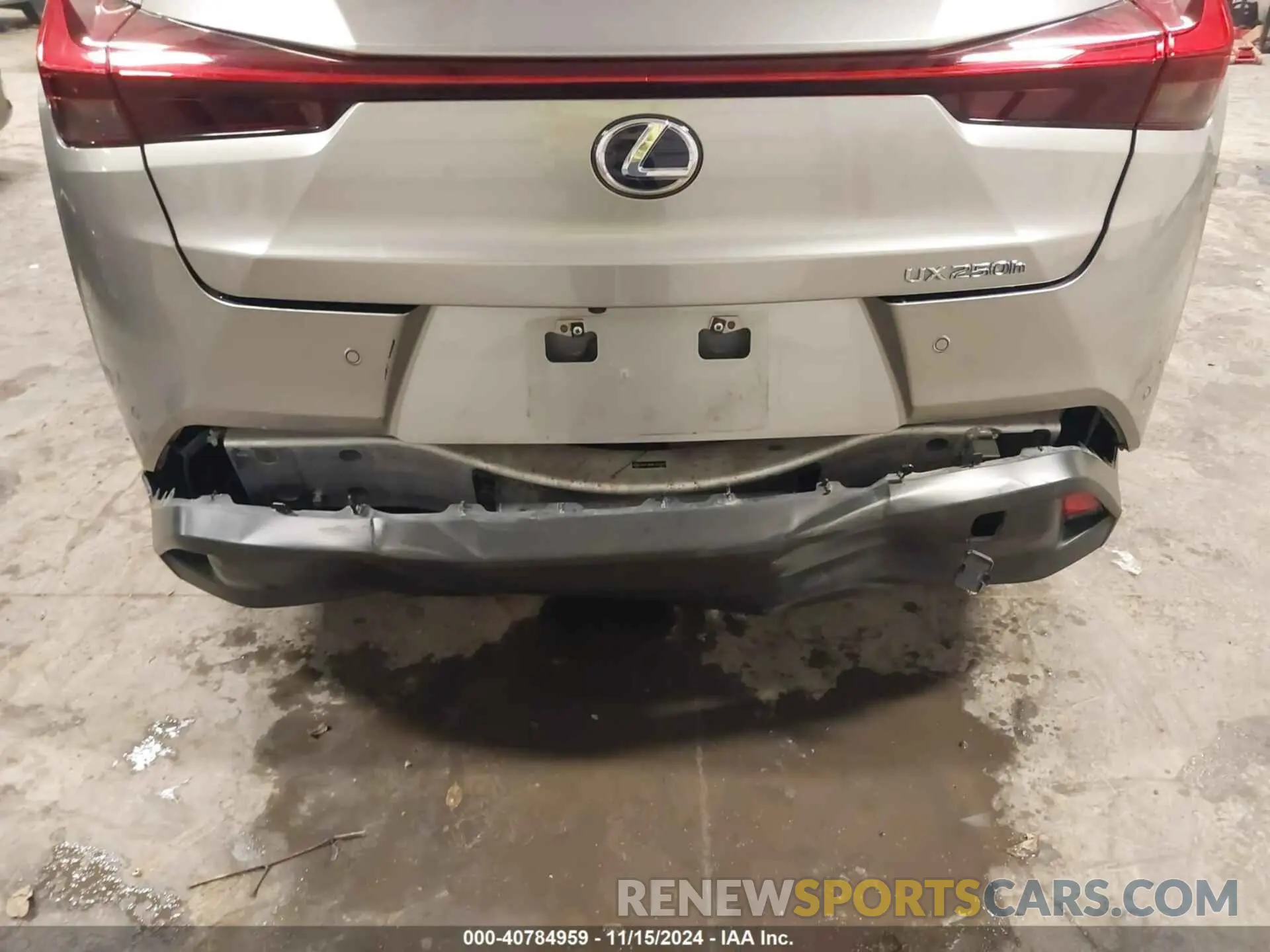 6 Photograph of a damaged car JTHP9JBH8L2024762 LEXUS UX 250H 2020