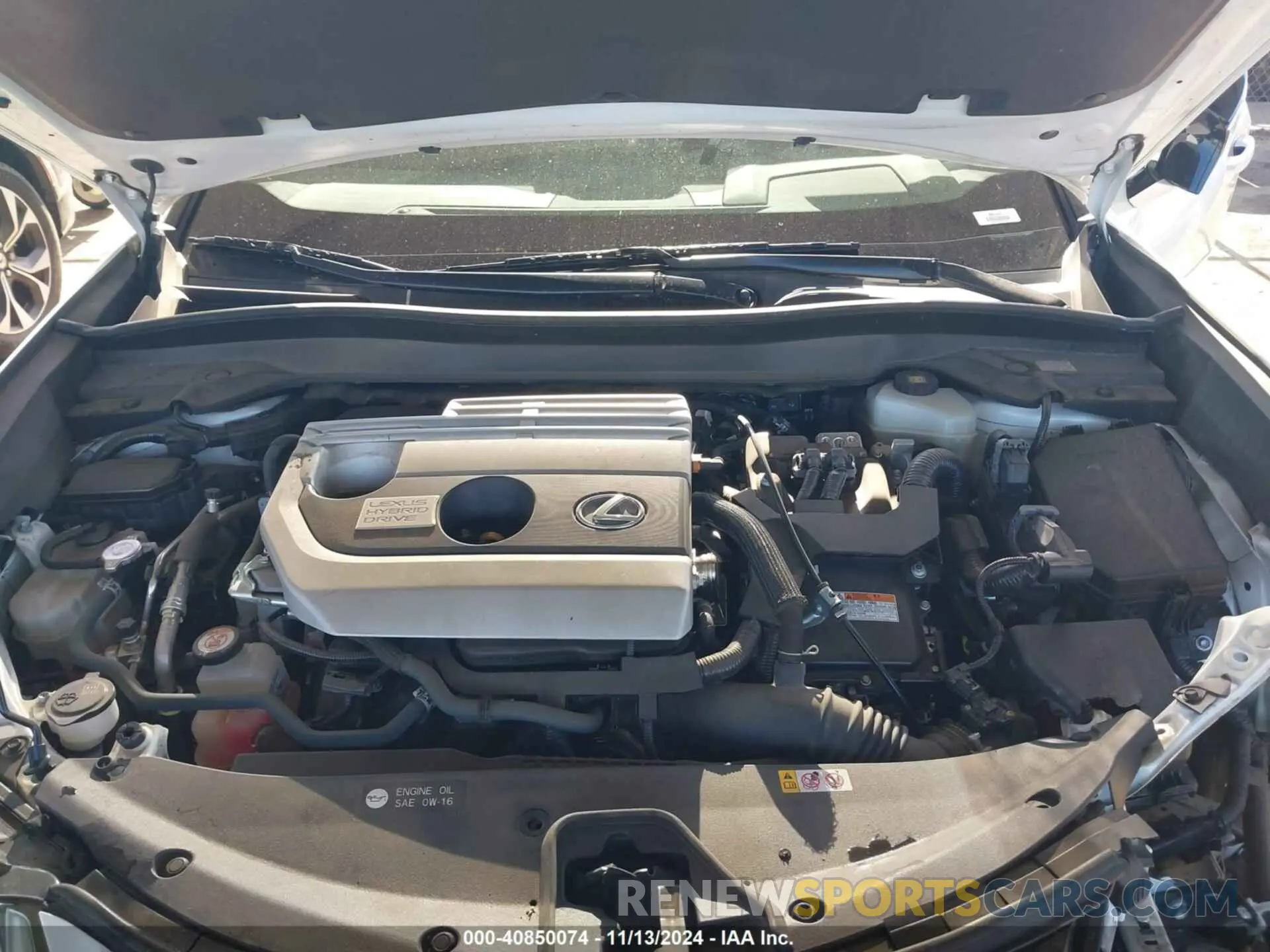 10 Photograph of a damaged car JTHP9JBH8L2027189 LEXUS UX 250H 2020