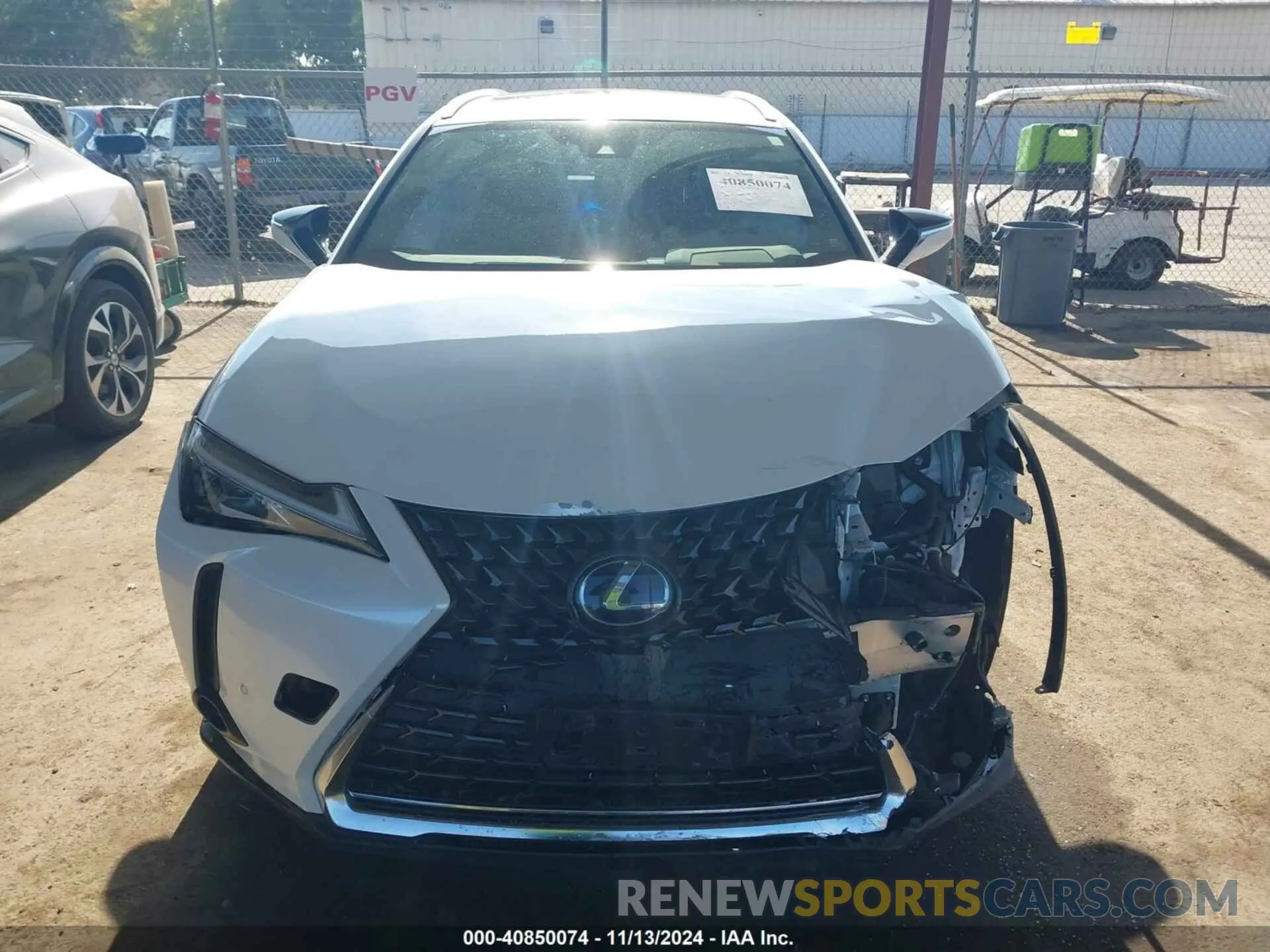 13 Photograph of a damaged car JTHP9JBH8L2027189 LEXUS UX 250H 2020