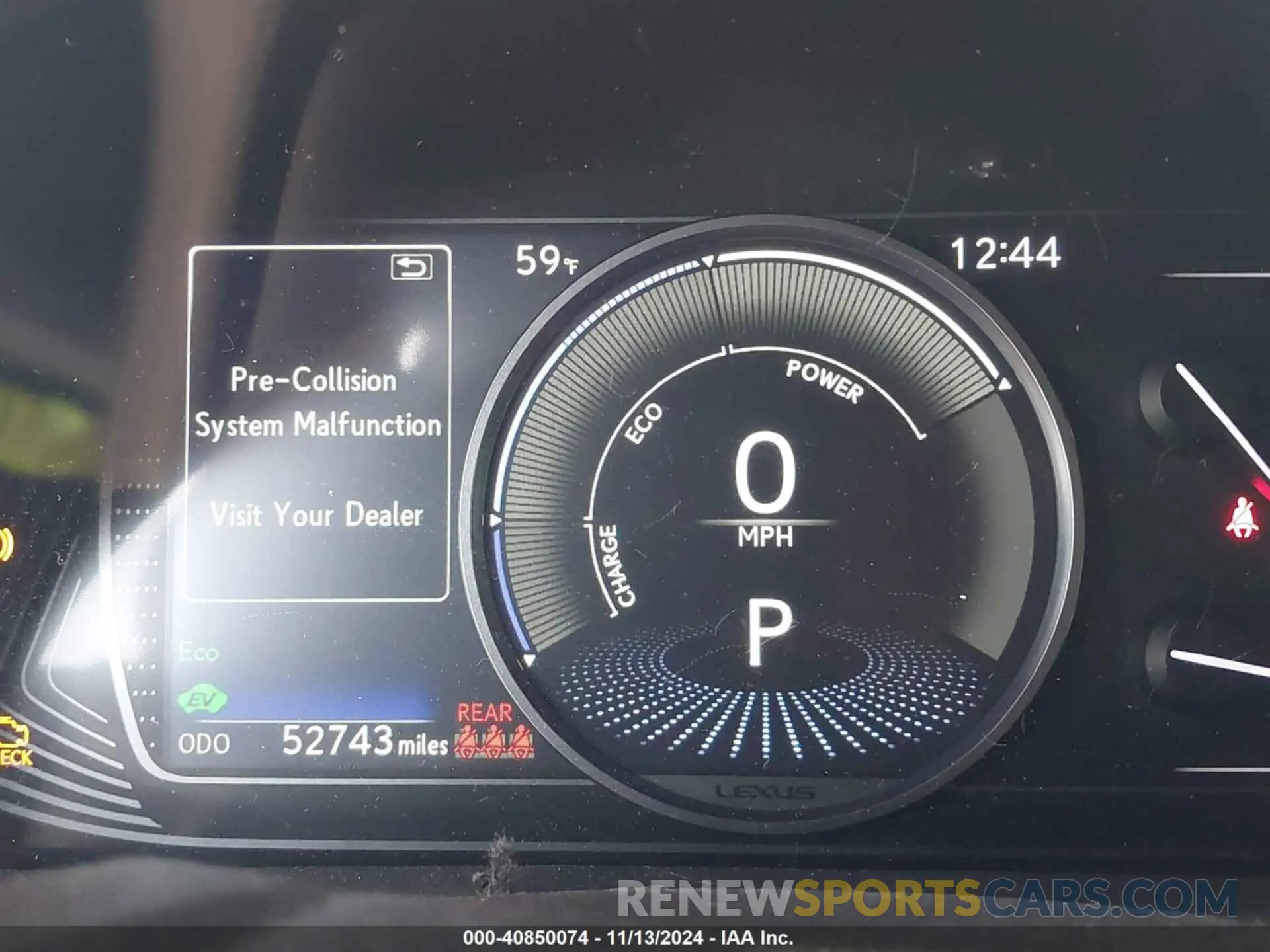 7 Photograph of a damaged car JTHP9JBH8L2027189 LEXUS UX 250H 2020