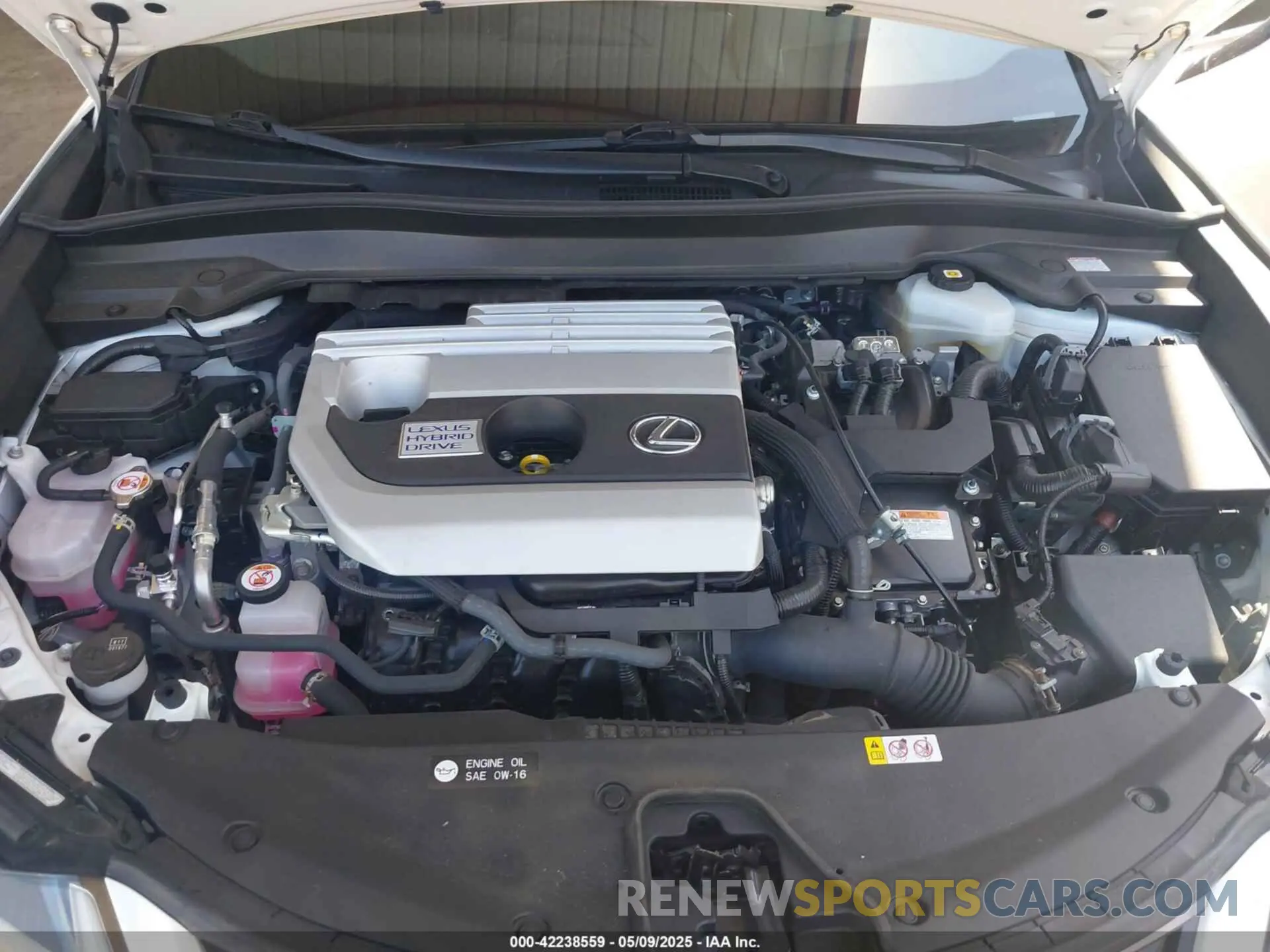 10 Photograph of a damaged car JTHP9JBH8L2033378 LEXUS UX 250H 2020
