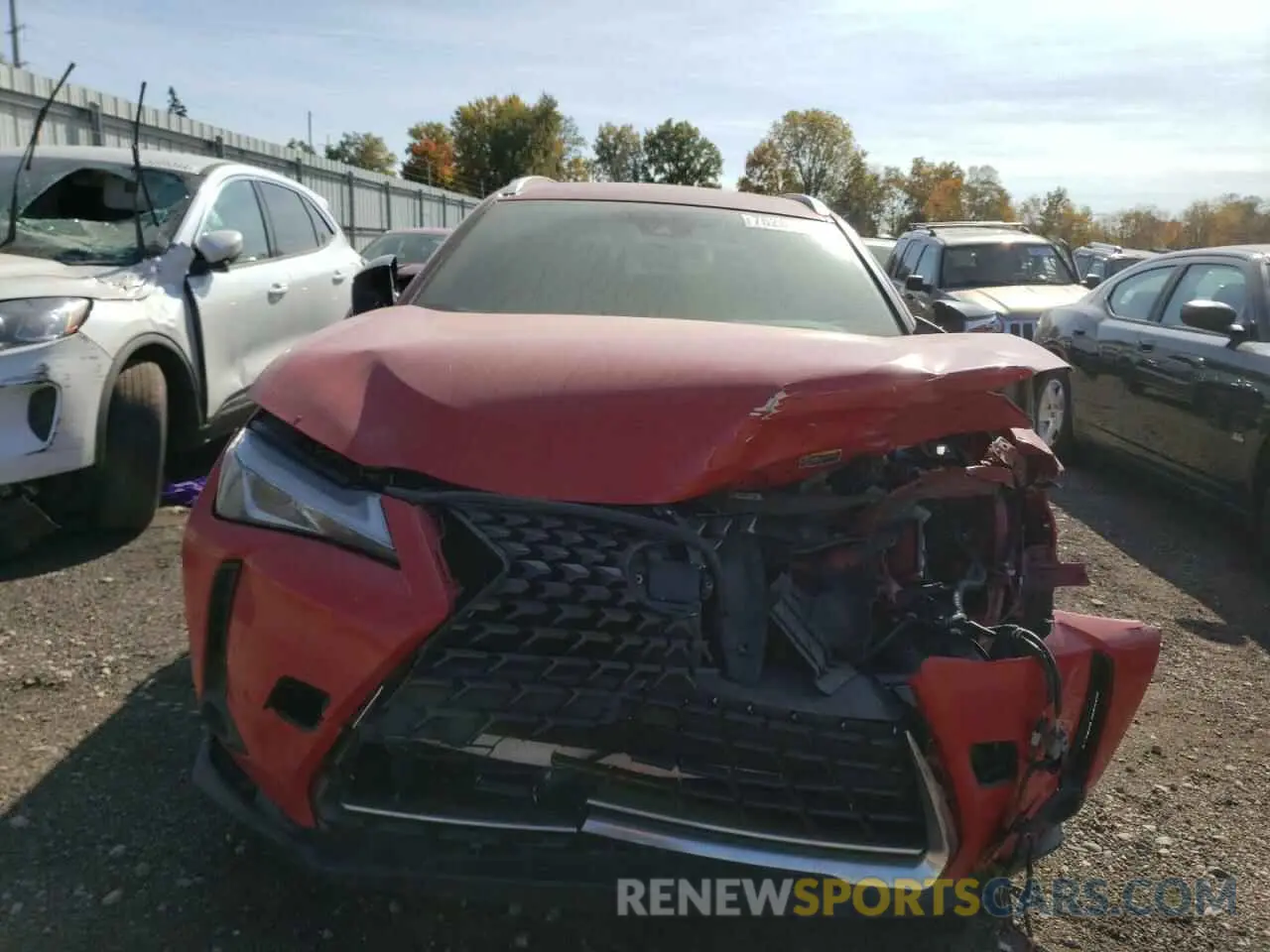 5 Photograph of a damaged car JTHP9JBH8L2036460 LEXUS UX 250H 2020