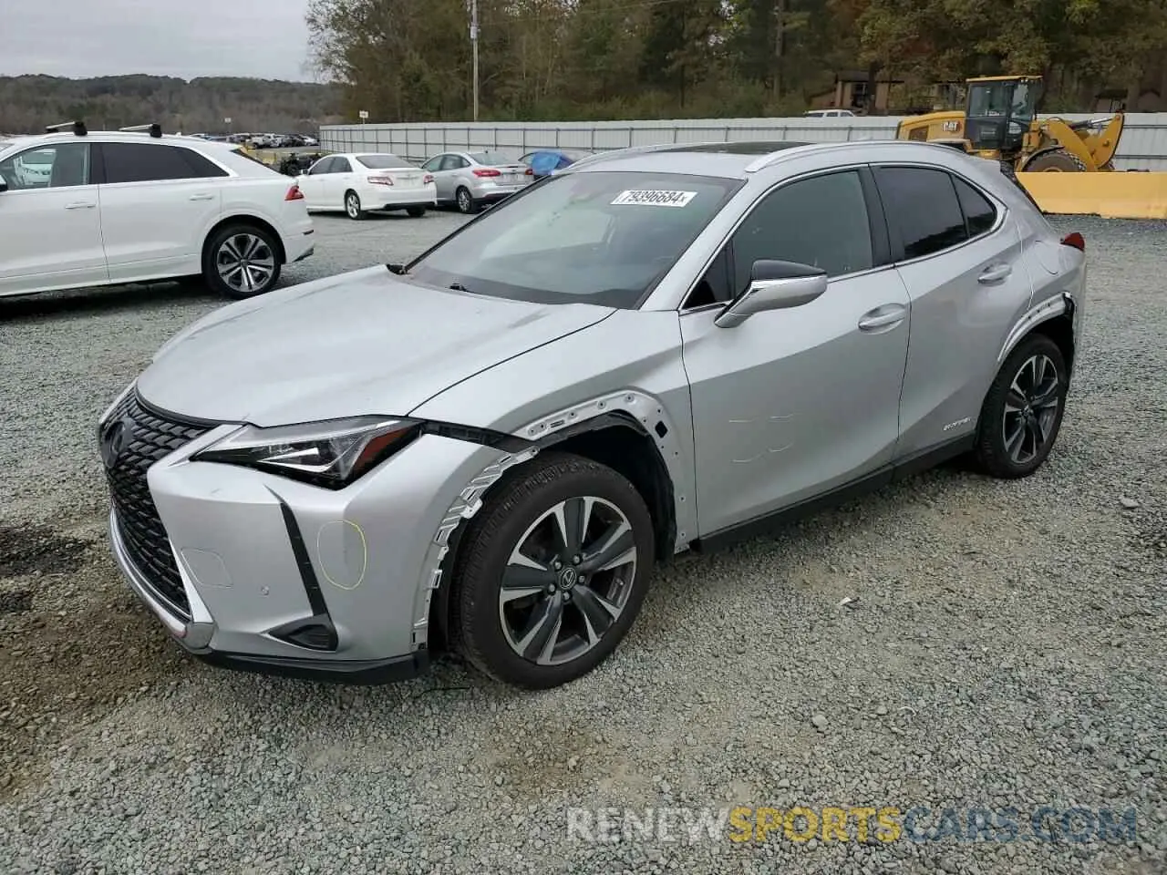 1 Photograph of a damaged car JTHP9JBH9L2032675 LEXUS UX 250H 2020