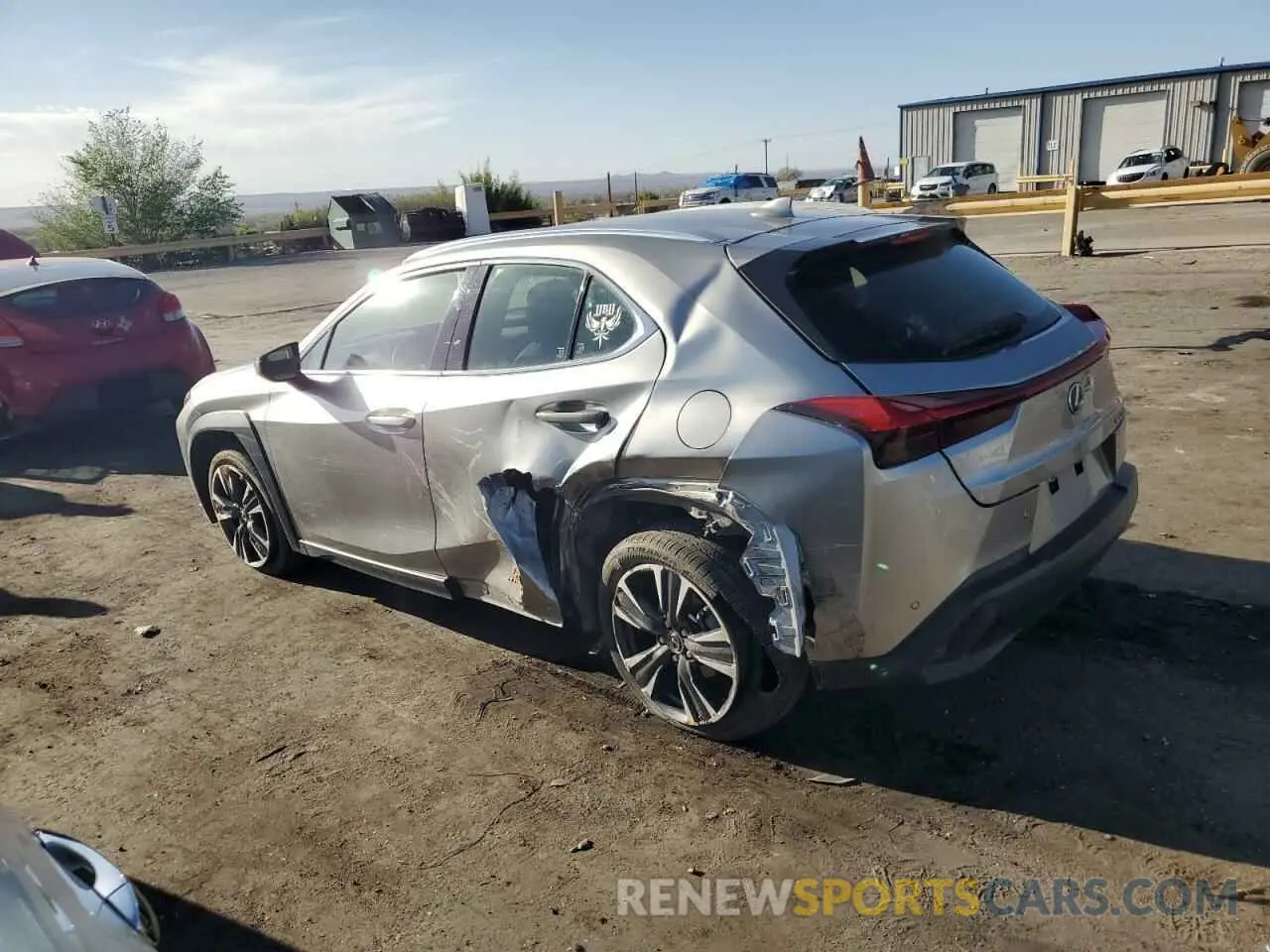 2 Photograph of a damaged car JTHP9JBHXL2025623 LEXUS UX 250H 2020