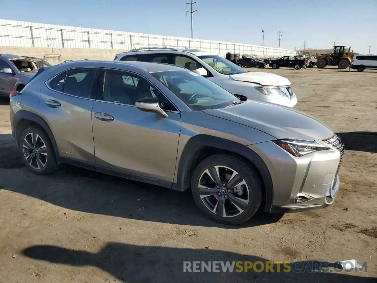 4 Photograph of a damaged car JTHP9JBHXL2025623 LEXUS UX 250H 2020