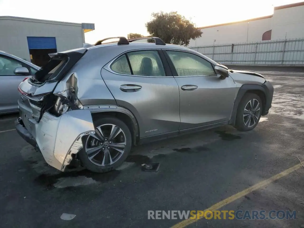 3 Photograph of a damaged car JTHP9JBHXL2025833 LEXUS UX 250H 2020