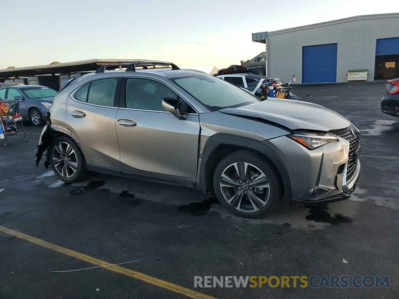 4 Photograph of a damaged car JTHP9JBHXL2025833 LEXUS UX 250H 2020