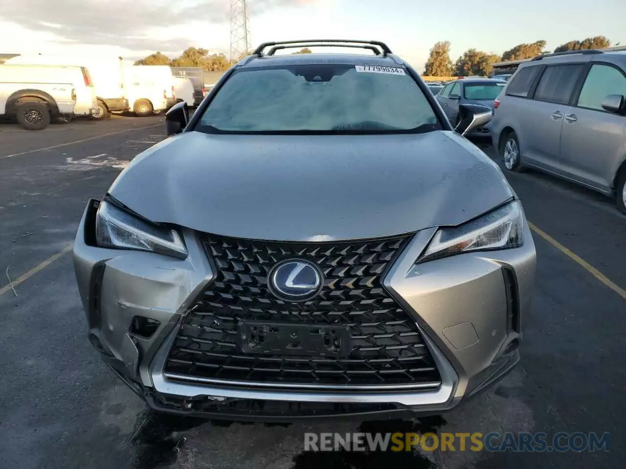 5 Photograph of a damaged car JTHP9JBHXL2025833 LEXUS UX 250H 2020