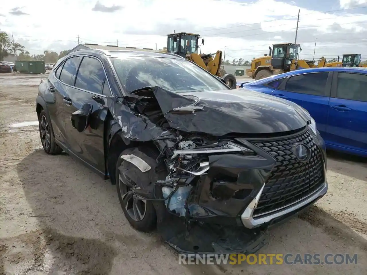 1 Photograph of a damaged car JTHP9JBHXL2026061 LEXUS UX 250H 2020