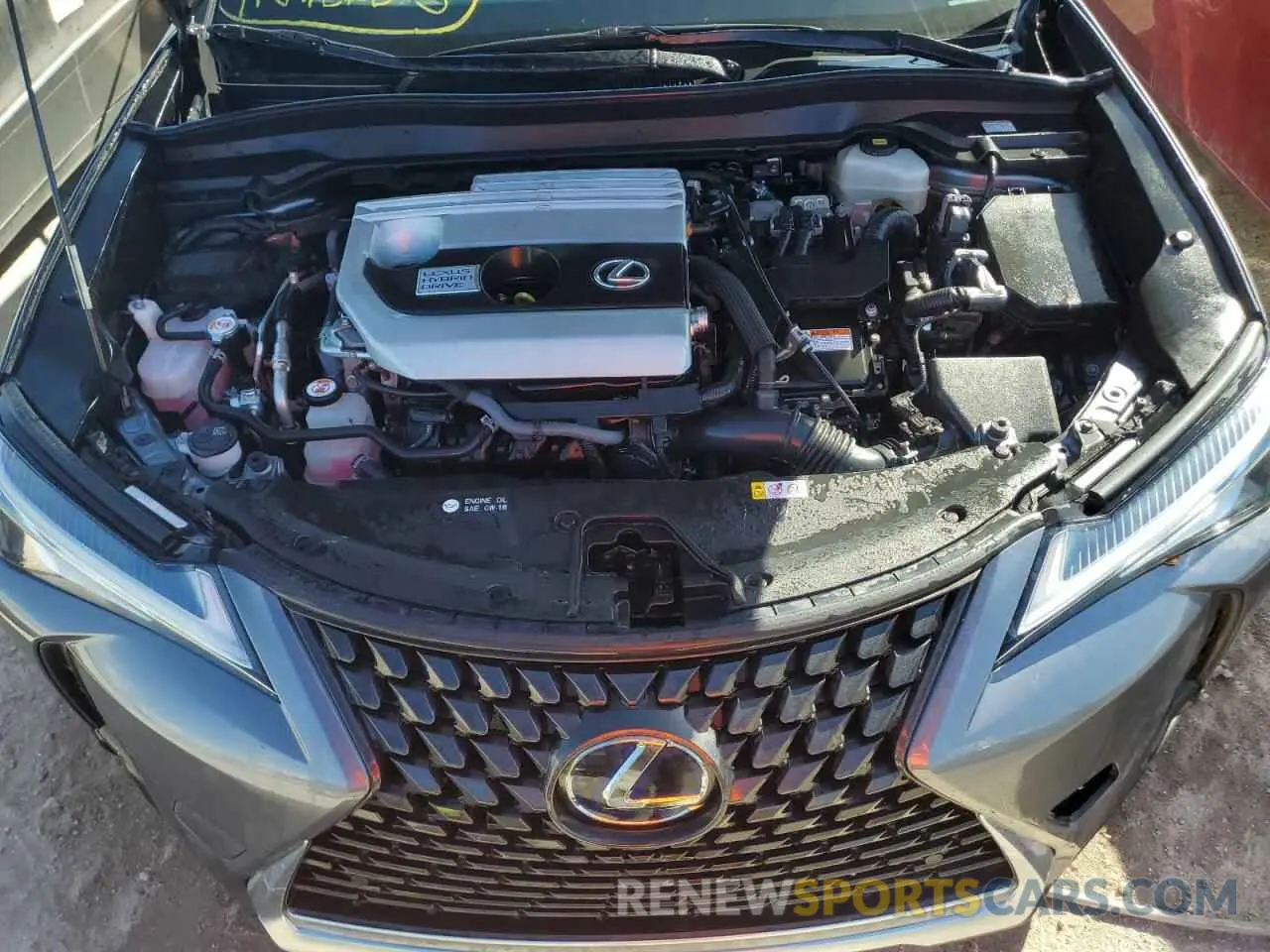 11 Photograph of a damaged car JTHP9JBHXL2026383 LEXUS UX 250H 2020