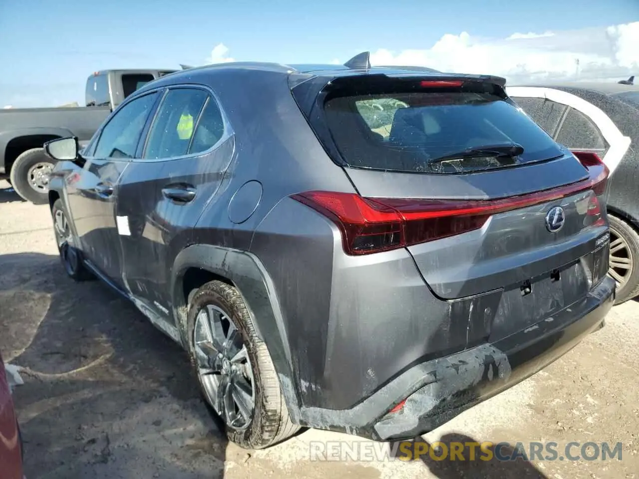 2 Photograph of a damaged car JTHP9JBHXL2026383 LEXUS UX 250H 2020
