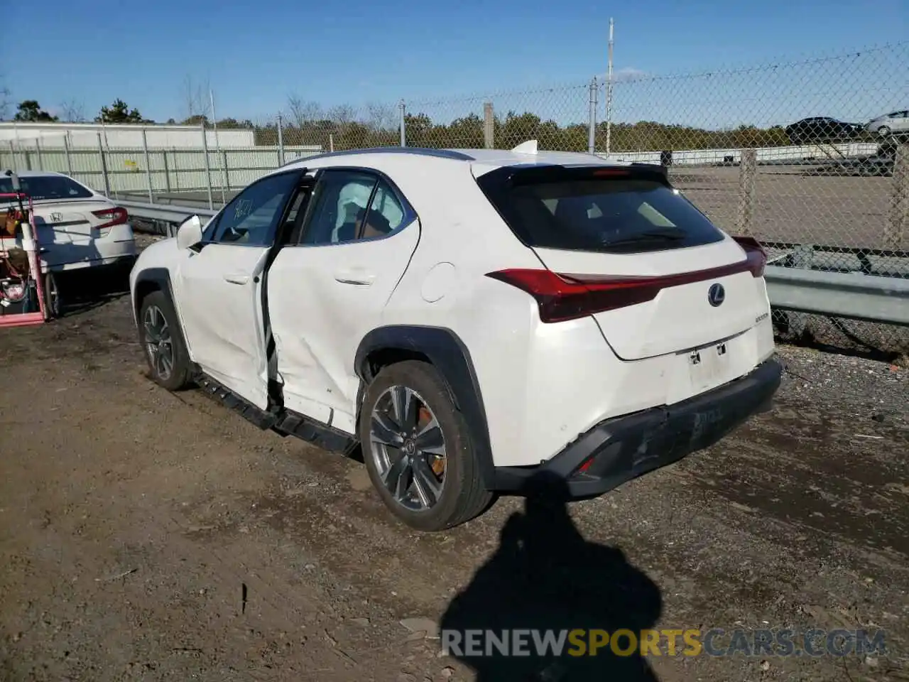 3 Photograph of a damaged car JTHP9JBHXL2035326 LEXUS UX 250H 2020