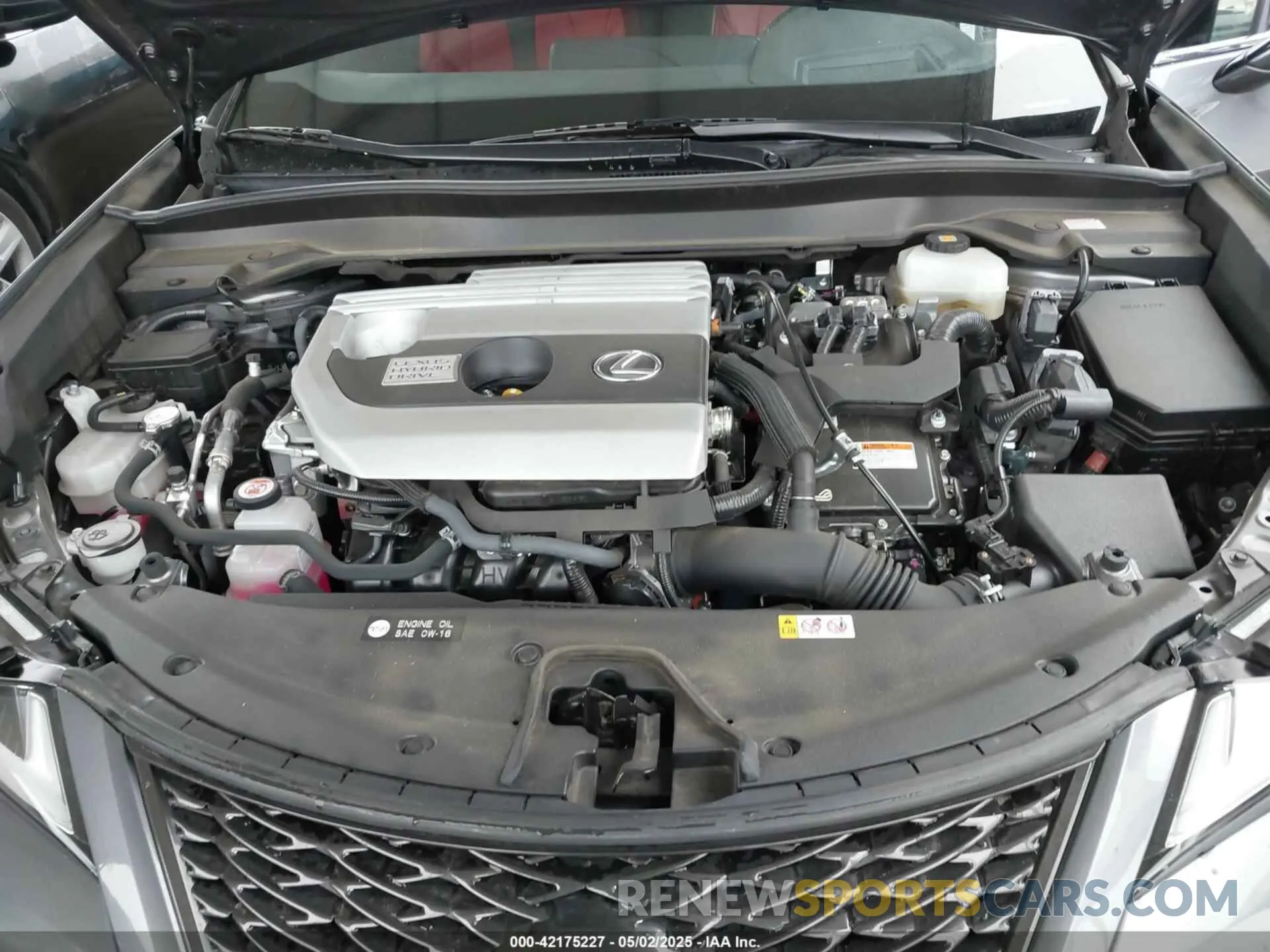 10 Photograph of a damaged car JTHR9JBH0L2025493 LEXUS UX 250H 2020