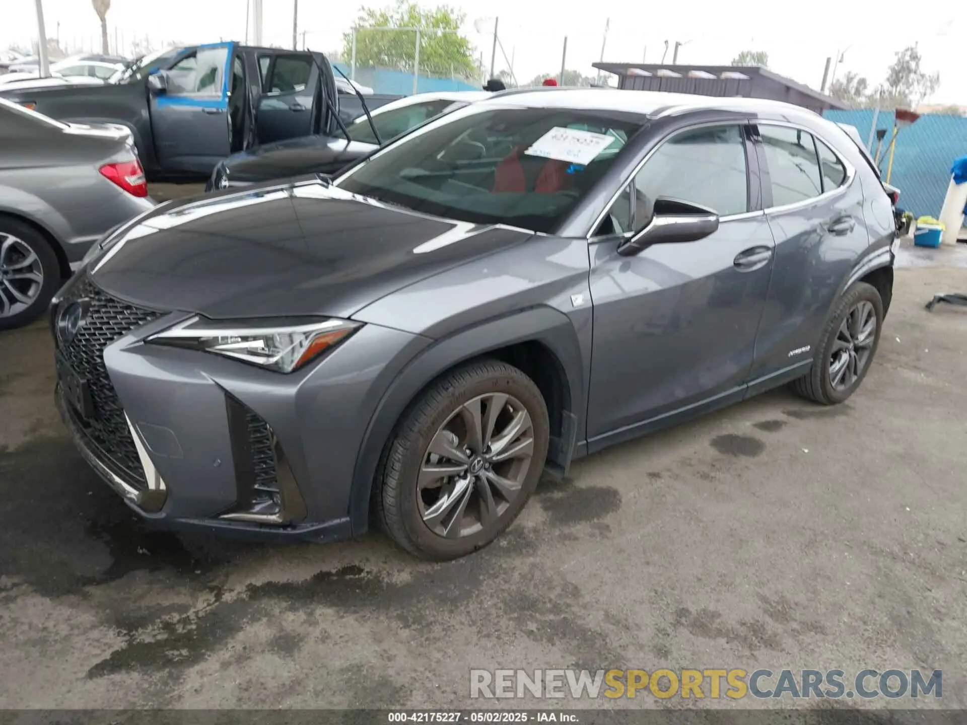 2 Photograph of a damaged car JTHR9JBH0L2025493 LEXUS UX 250H 2020