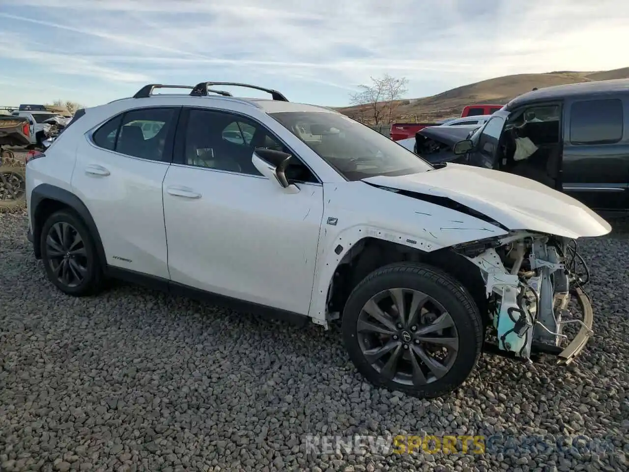 4 Photograph of a damaged car JTHR9JBH3L2020756 LEXUS UX 250H 2020