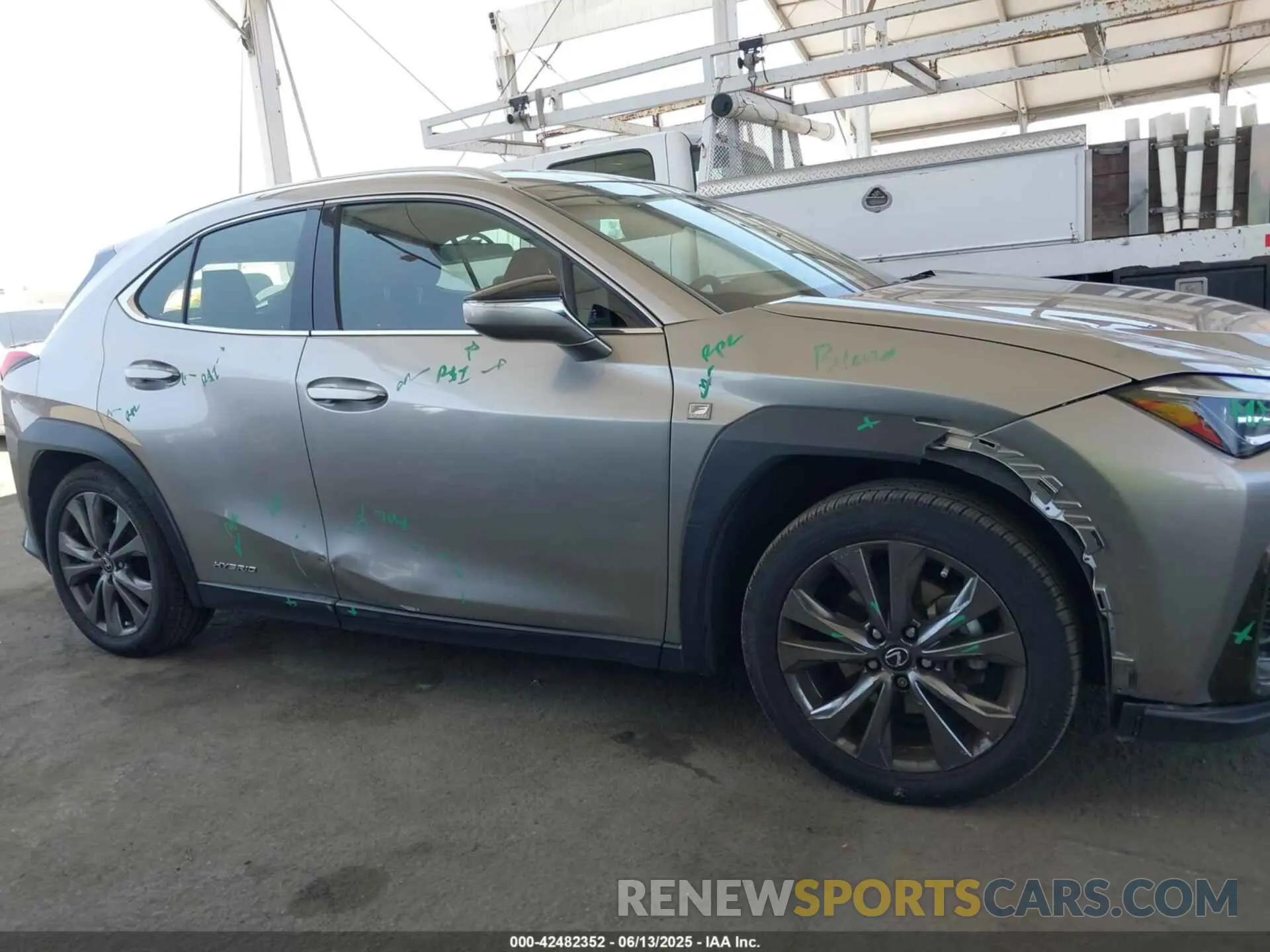 13 Photograph of a damaged car JTHR9JBH3L2021034 LEXUS UX 250H 2020