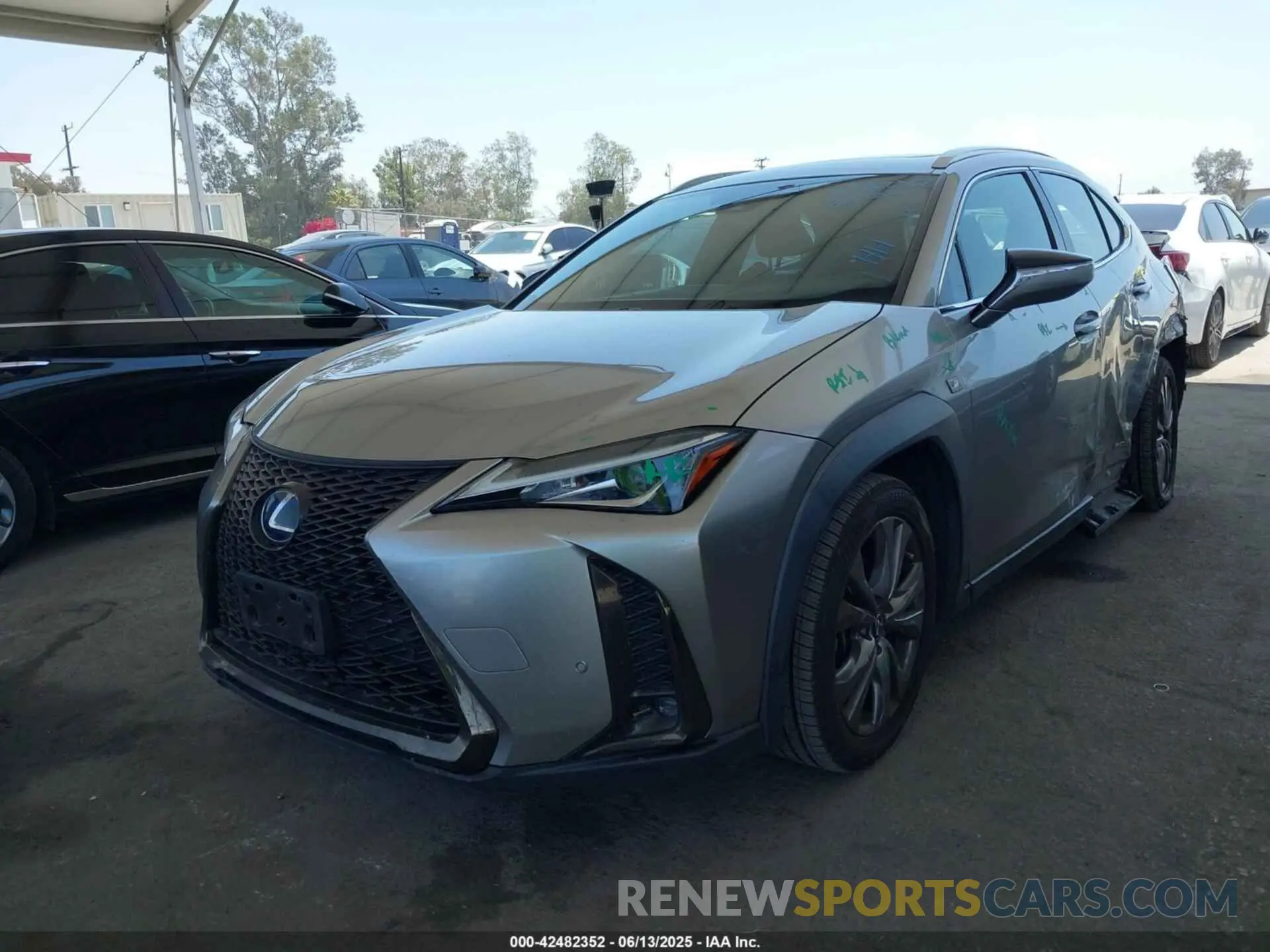 2 Photograph of a damaged car JTHR9JBH3L2021034 LEXUS UX 250H 2020