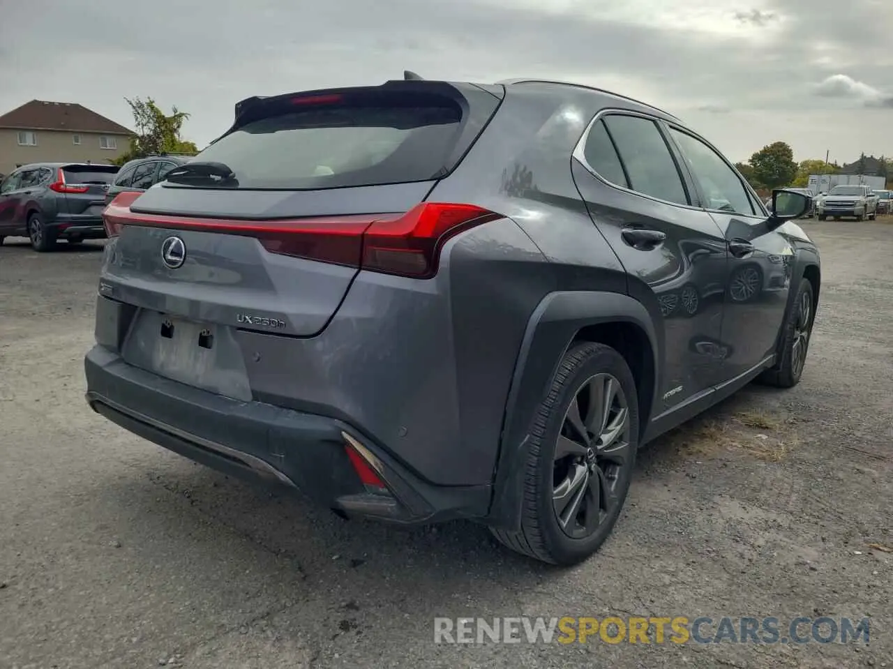 4 Photograph of a damaged car JTHR9JBH3L2029862 LEXUS UX 250H 2020
