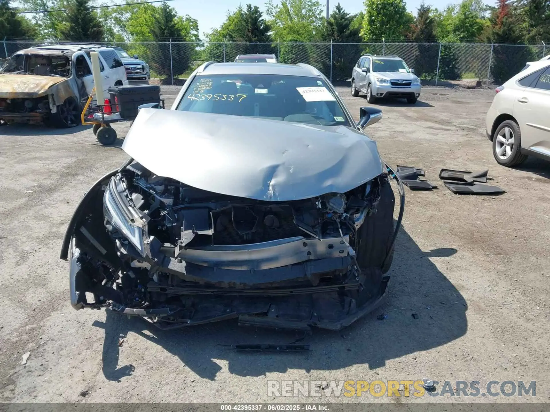 13 Photograph of a damaged car JTHR9JBH3L2036827 LEXUS UX 250H 2020