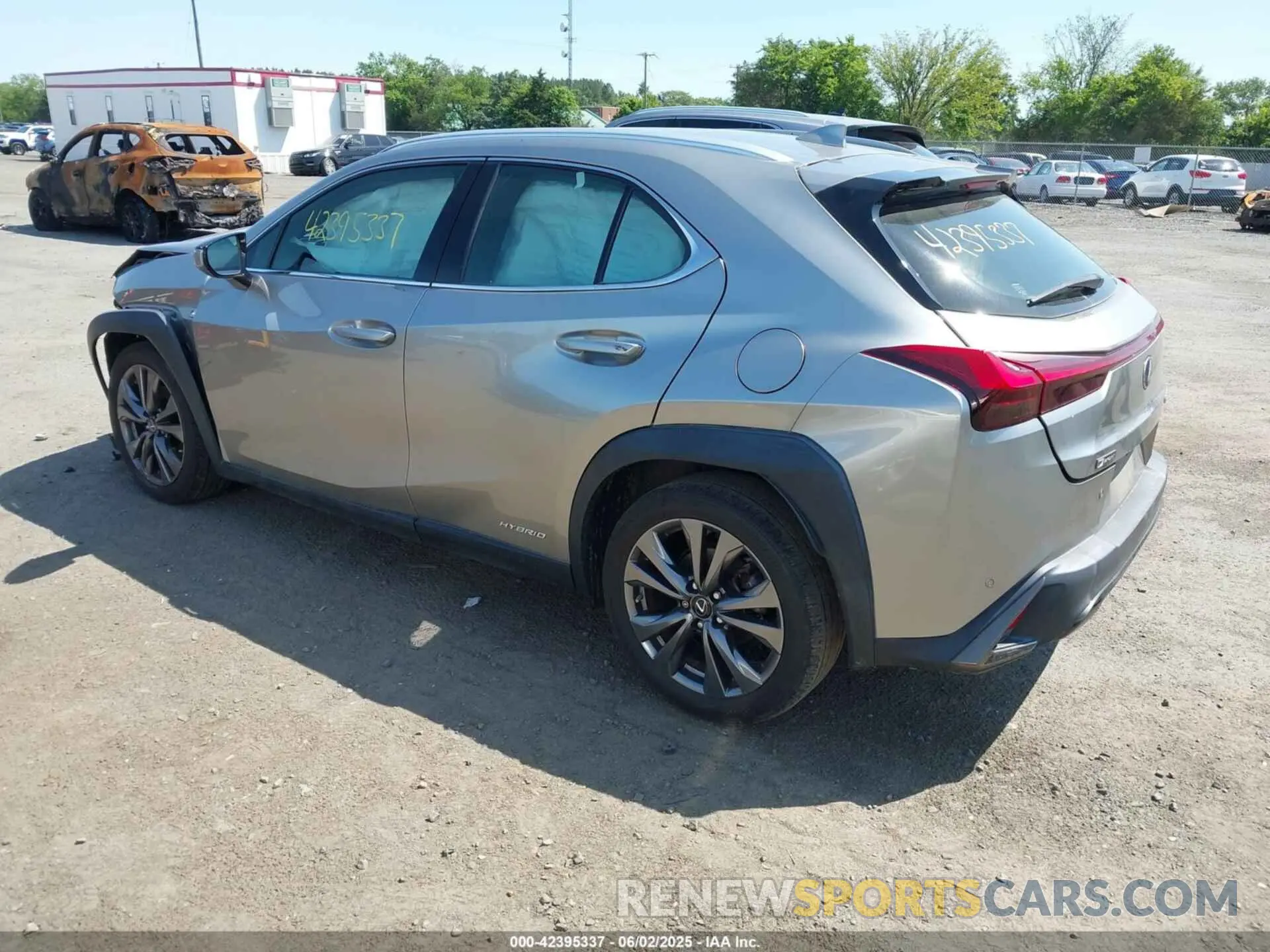3 Photograph of a damaged car JTHR9JBH3L2036827 LEXUS UX 250H 2020