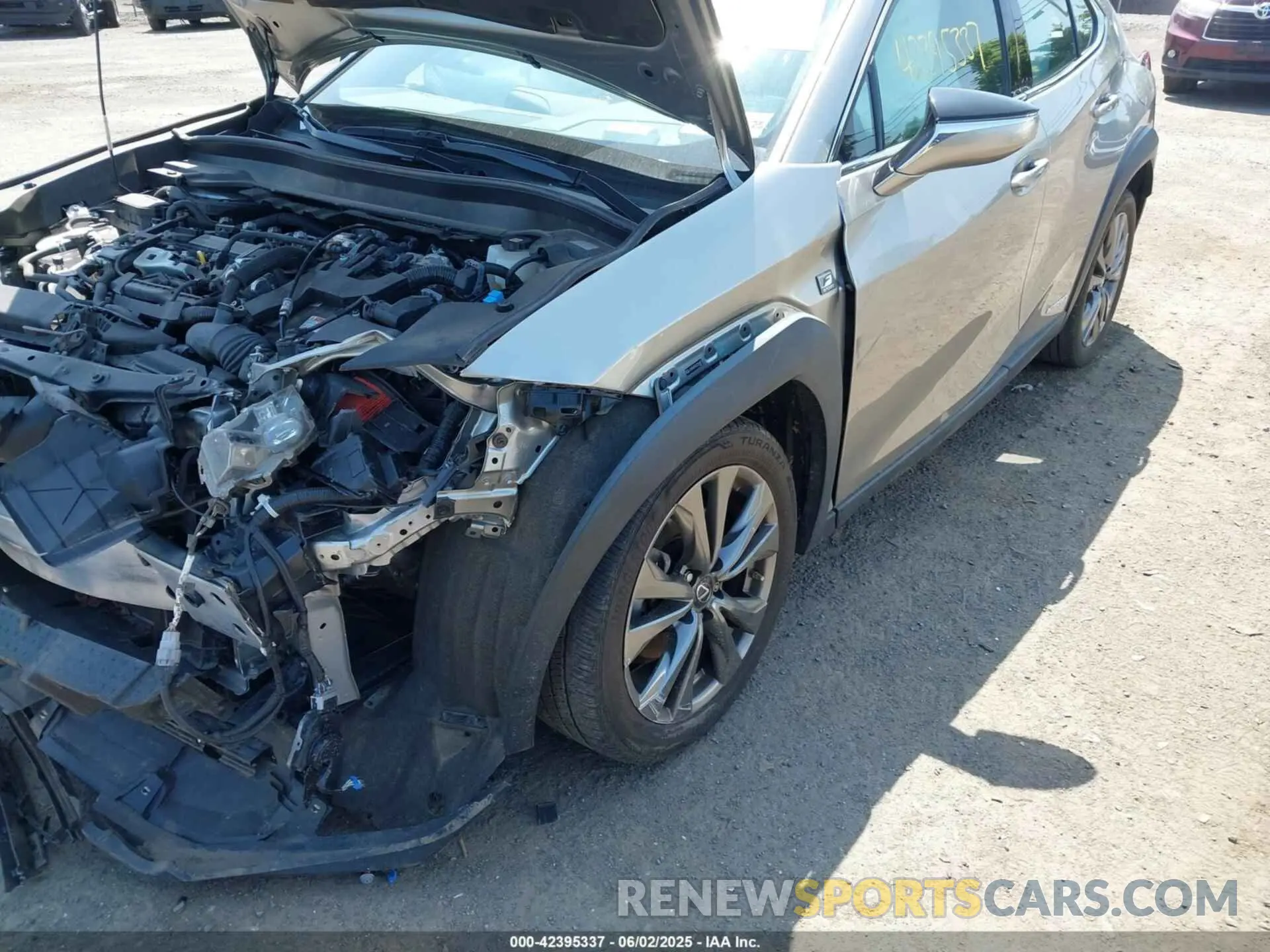 6 Photograph of a damaged car JTHR9JBH3L2036827 LEXUS UX 250H 2020