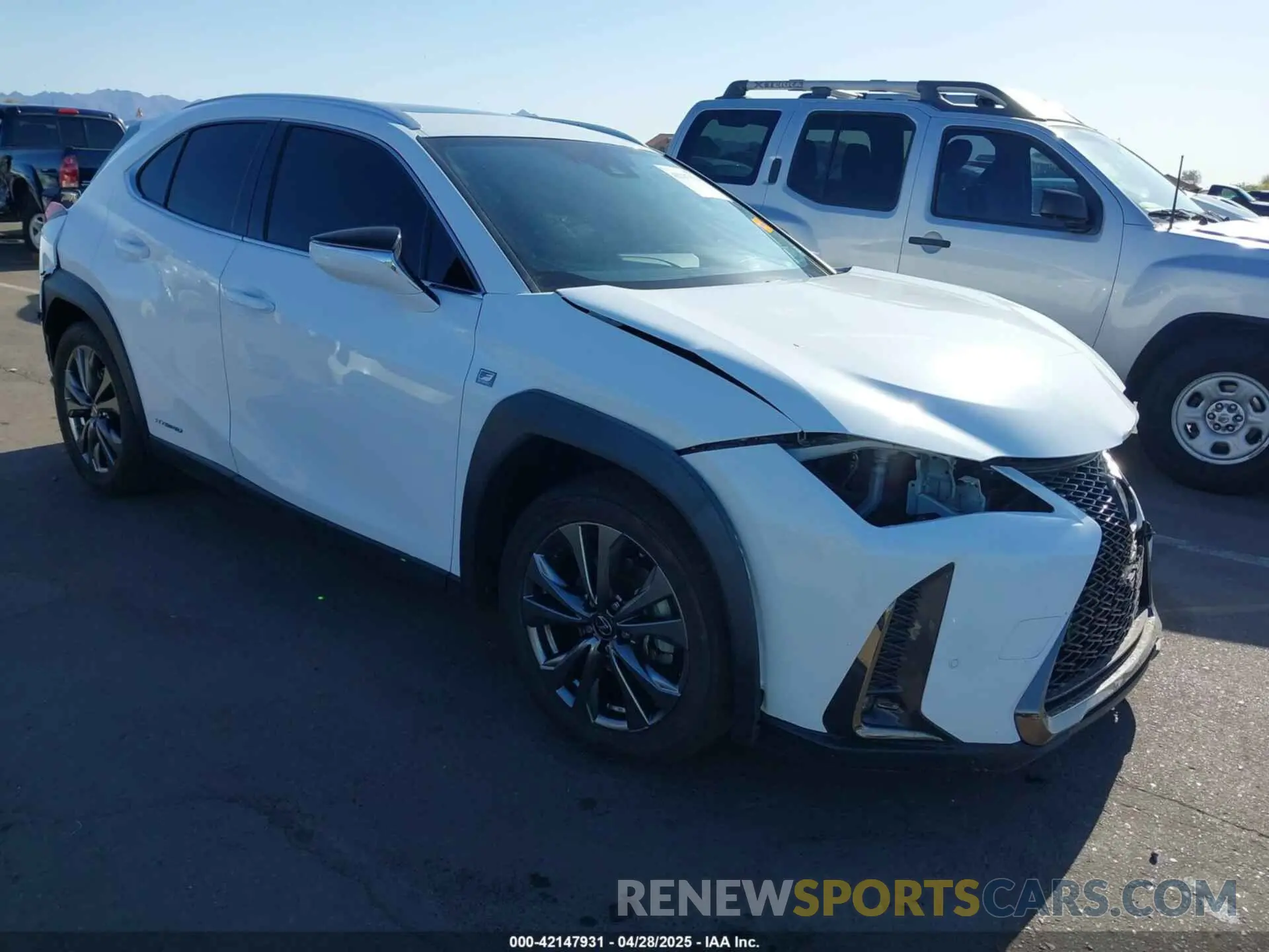 1 Photograph of a damaged car JTHR9JBH4L2030101 LEXUS UX 250H 2020